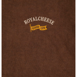 Good On S/s Crew Tee Royalcheese Brown