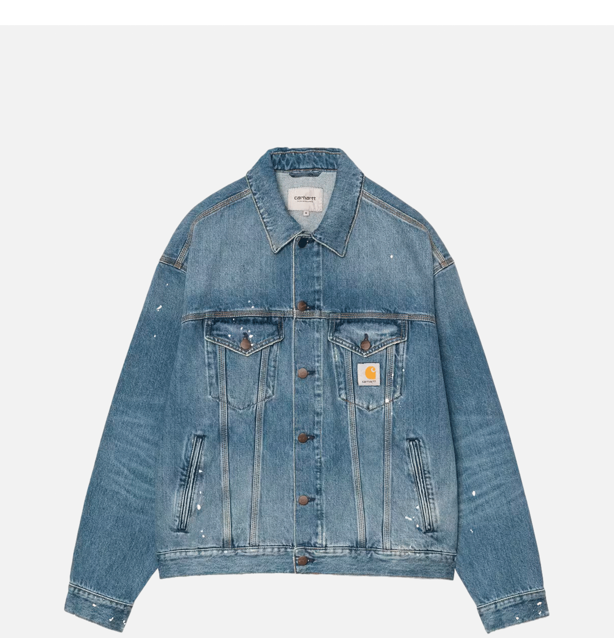 CARHARTT WIP Helston Jacket Blue Destroy