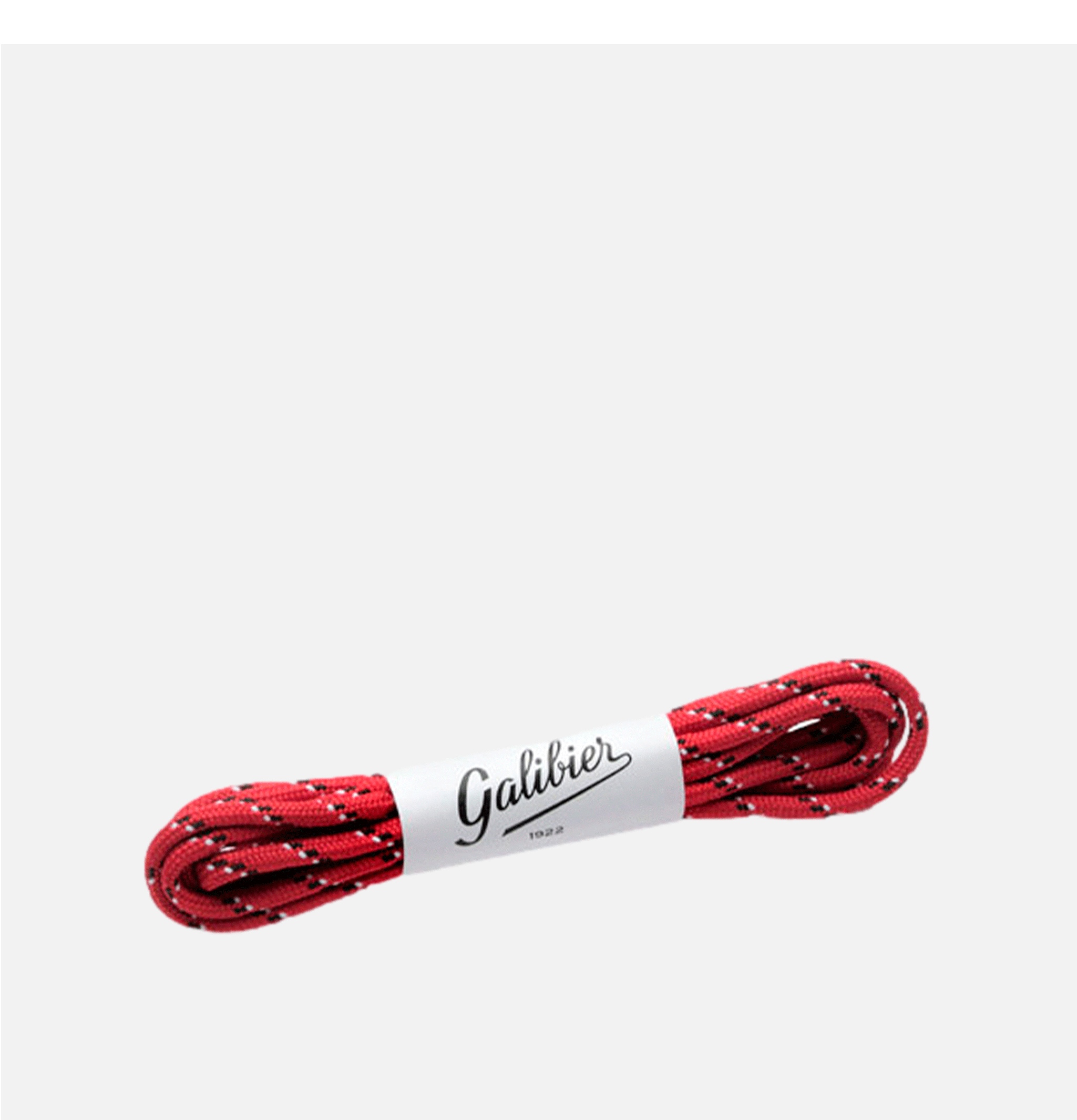 Lacet Rond Galibier 160 cm Rouge