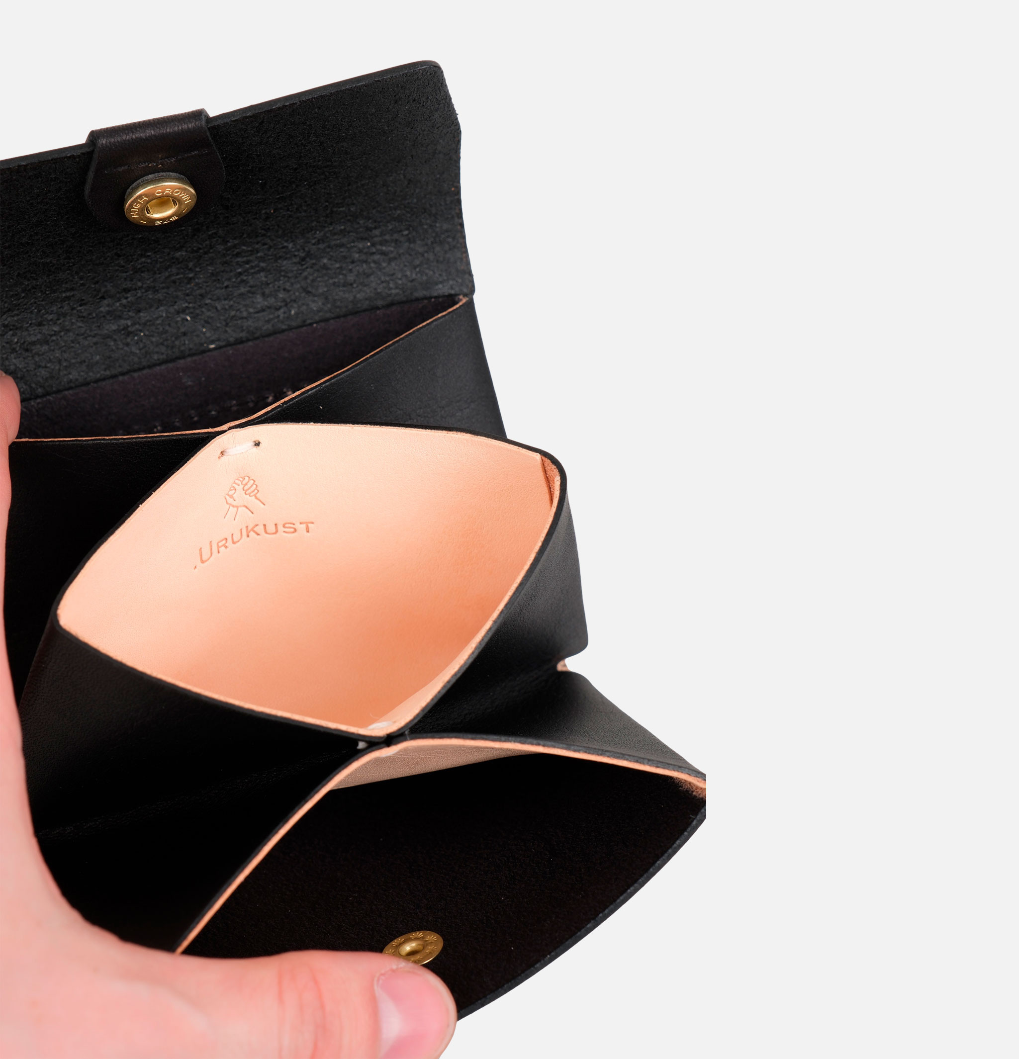 Urukust Compact Wallet Black