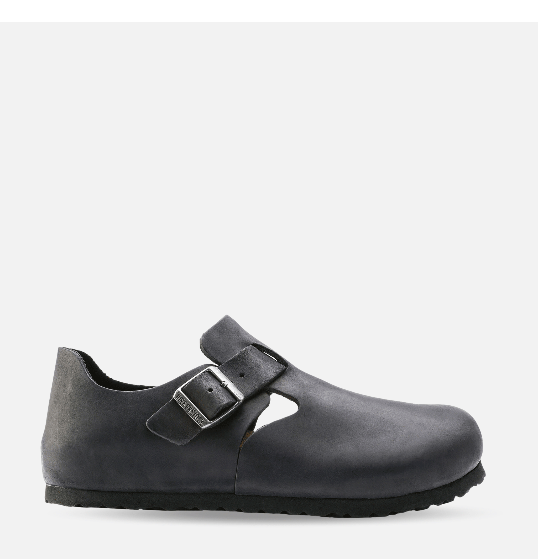 Sandales Birkenstock London Black Narrow fit.