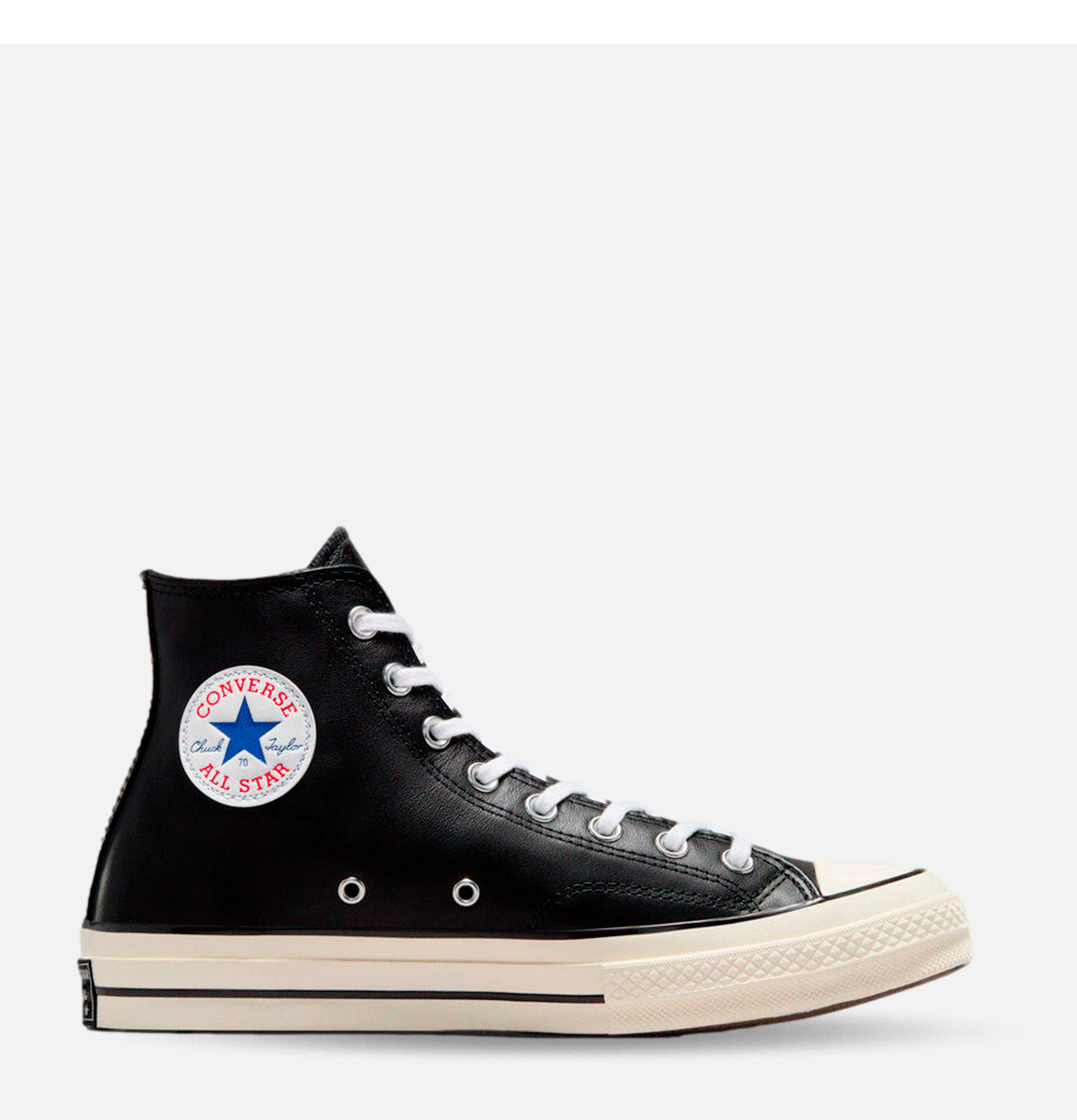 Basket 70 Hi Chuck Taylor Black Leather