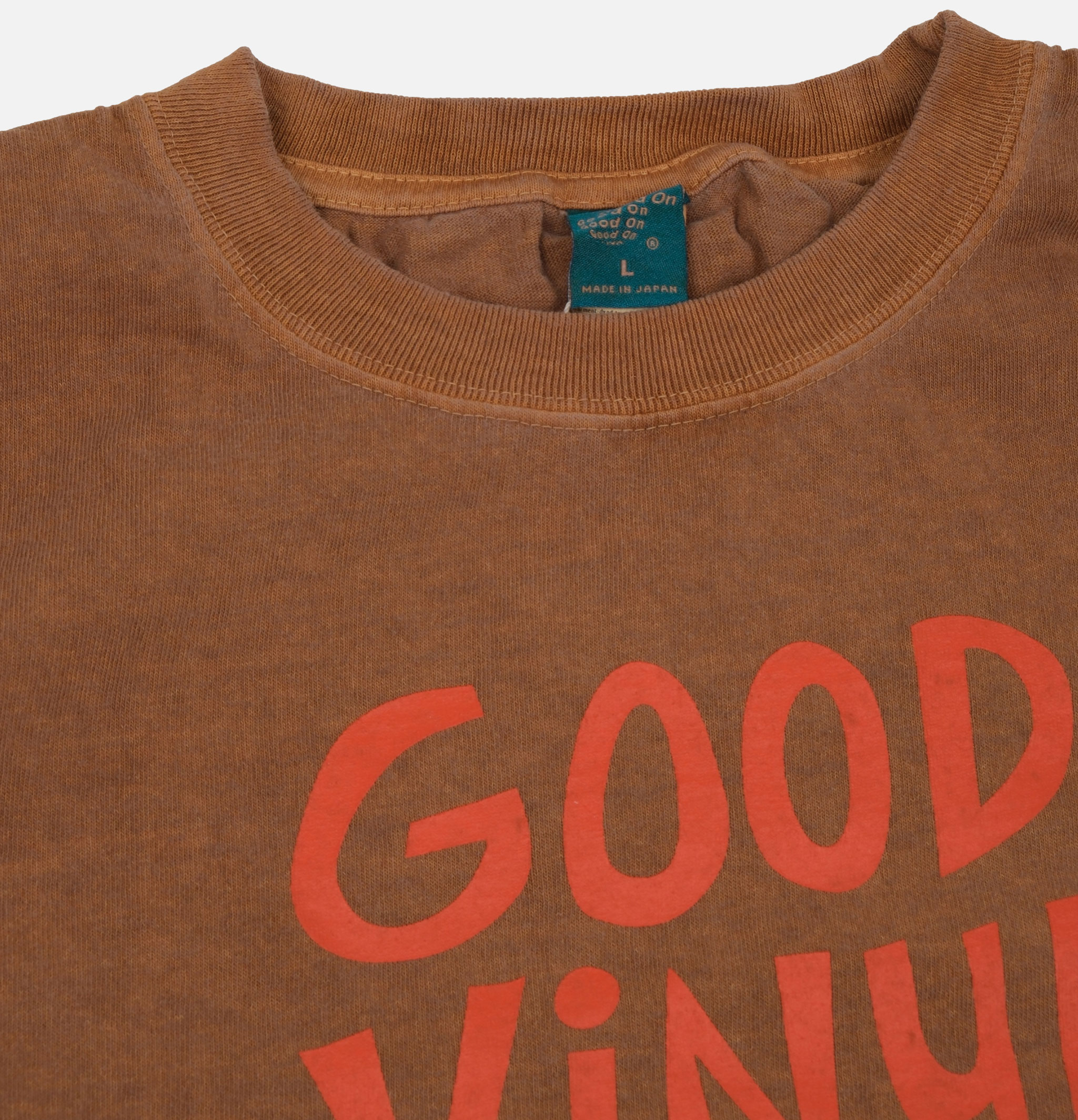 Good On Mocha Vinyl T-shirt