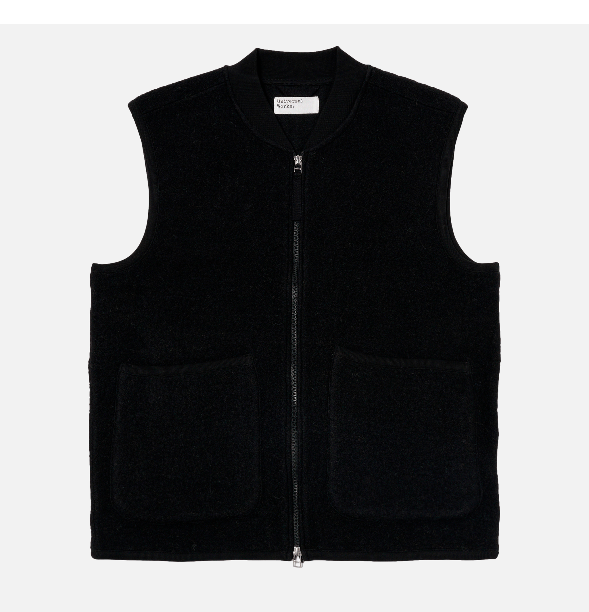 Universal Works Waistcoat Black