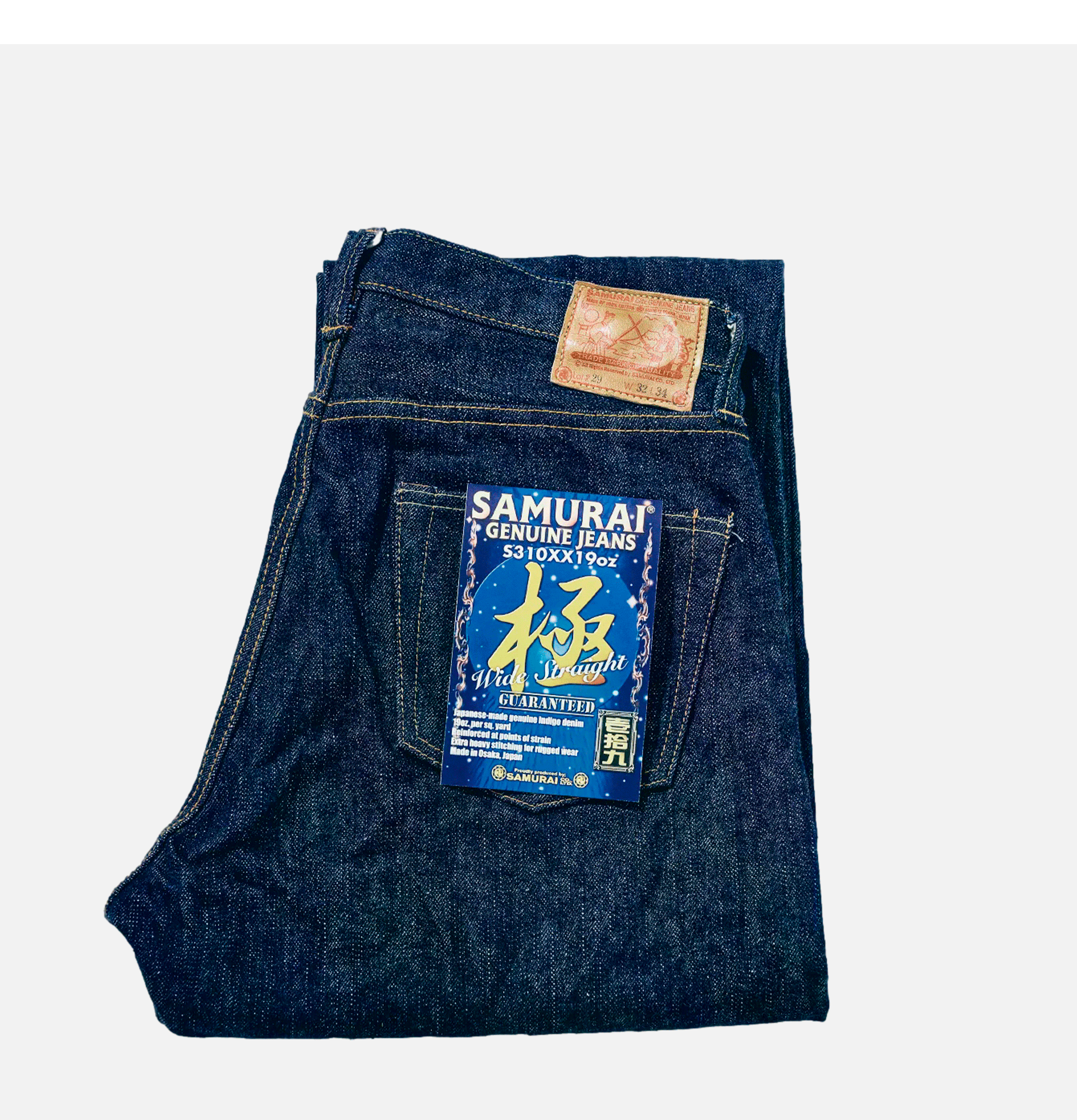 S310xx 19oz Wide Straight Indi