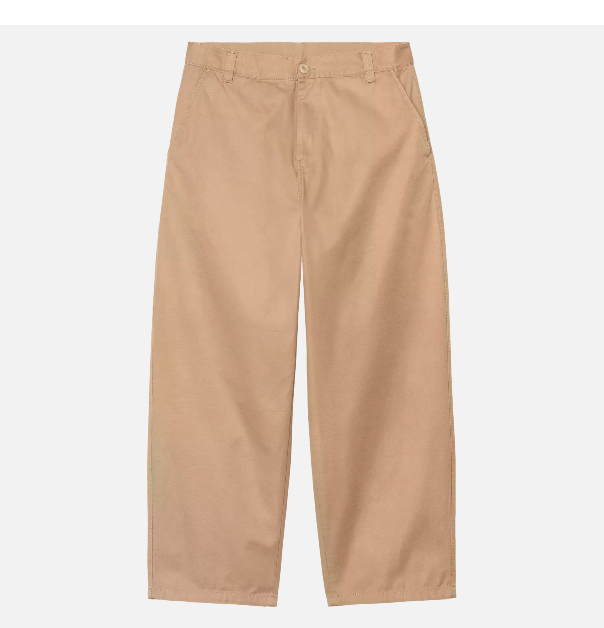 CARHARTT WIP Brady Pants in Copper Twill Leather