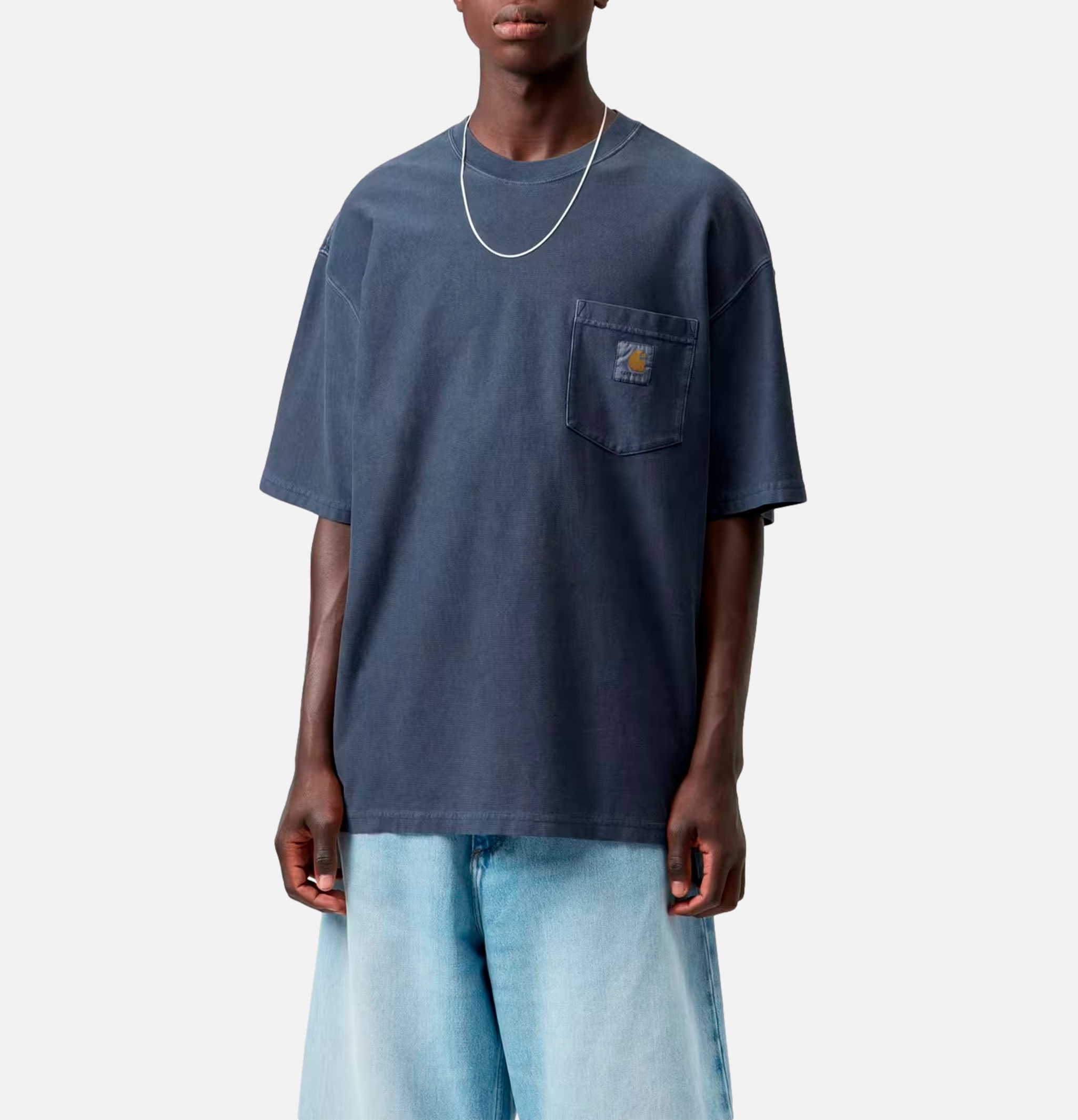 Carhartt WIP S/S Loose Pocket T-Shirt Navy Dyed