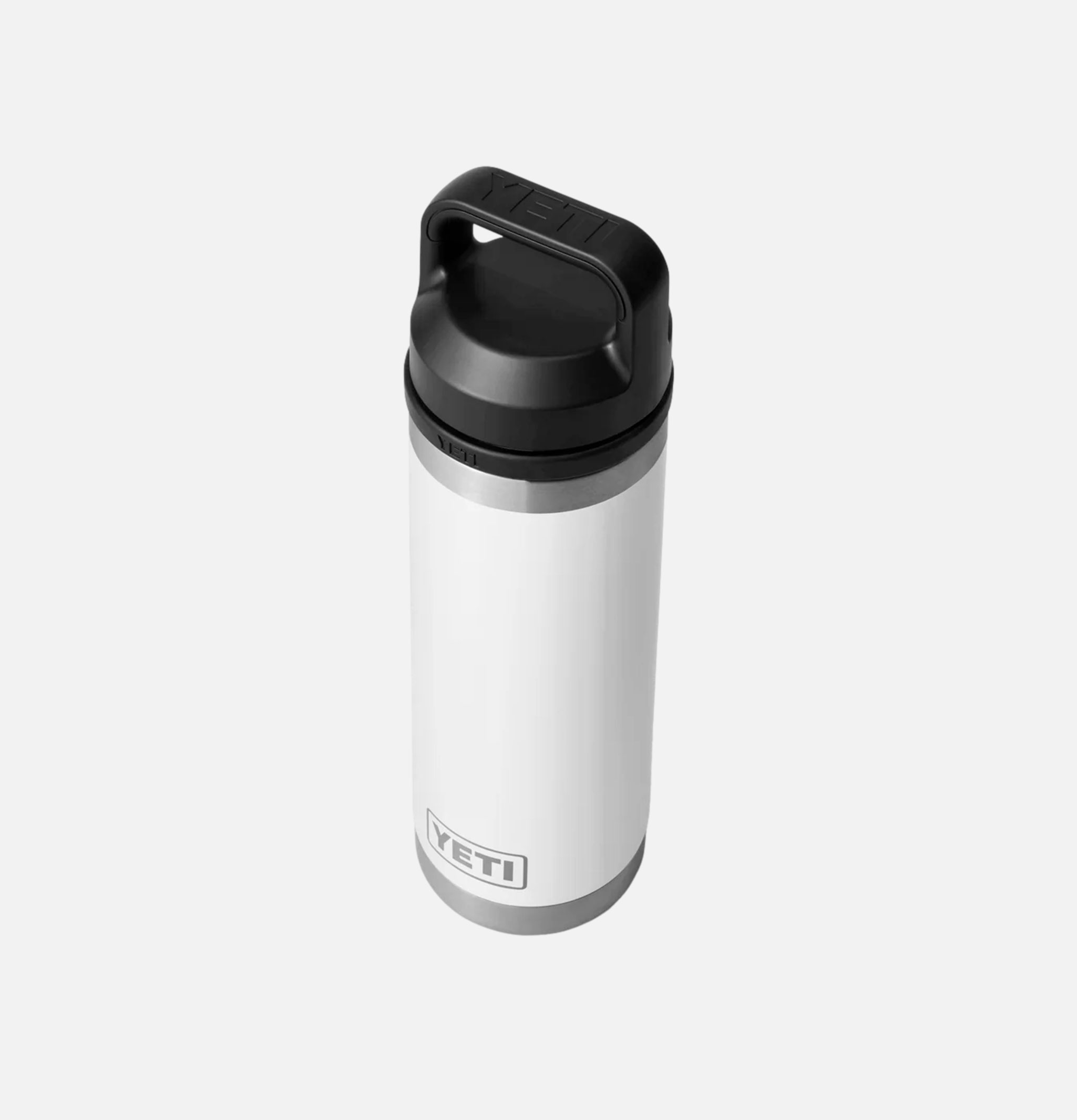 Yeti Rambler Bottle Chug 18oz Wht