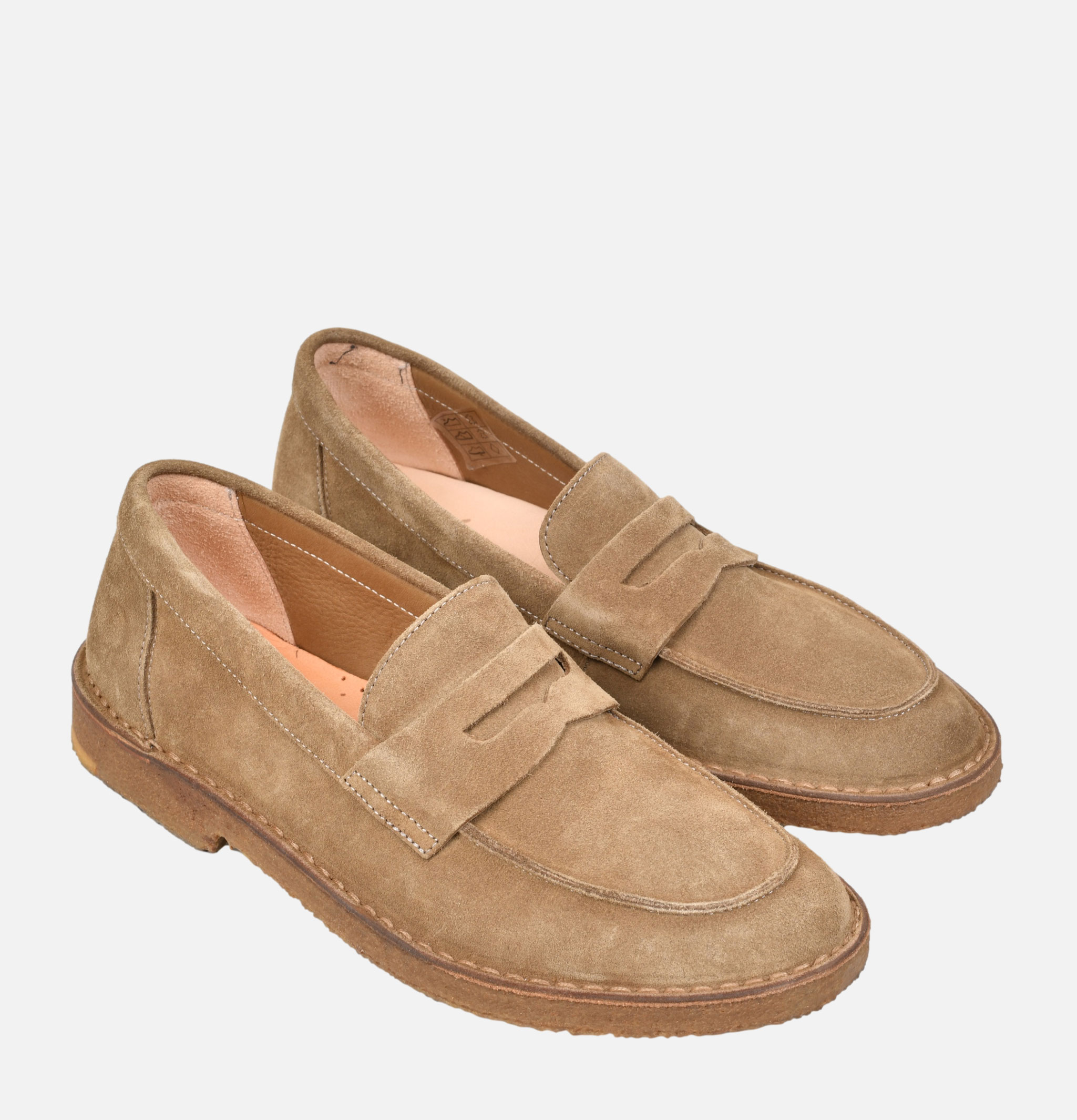Moccasins Astorflex Sadelflex Suede Militaire