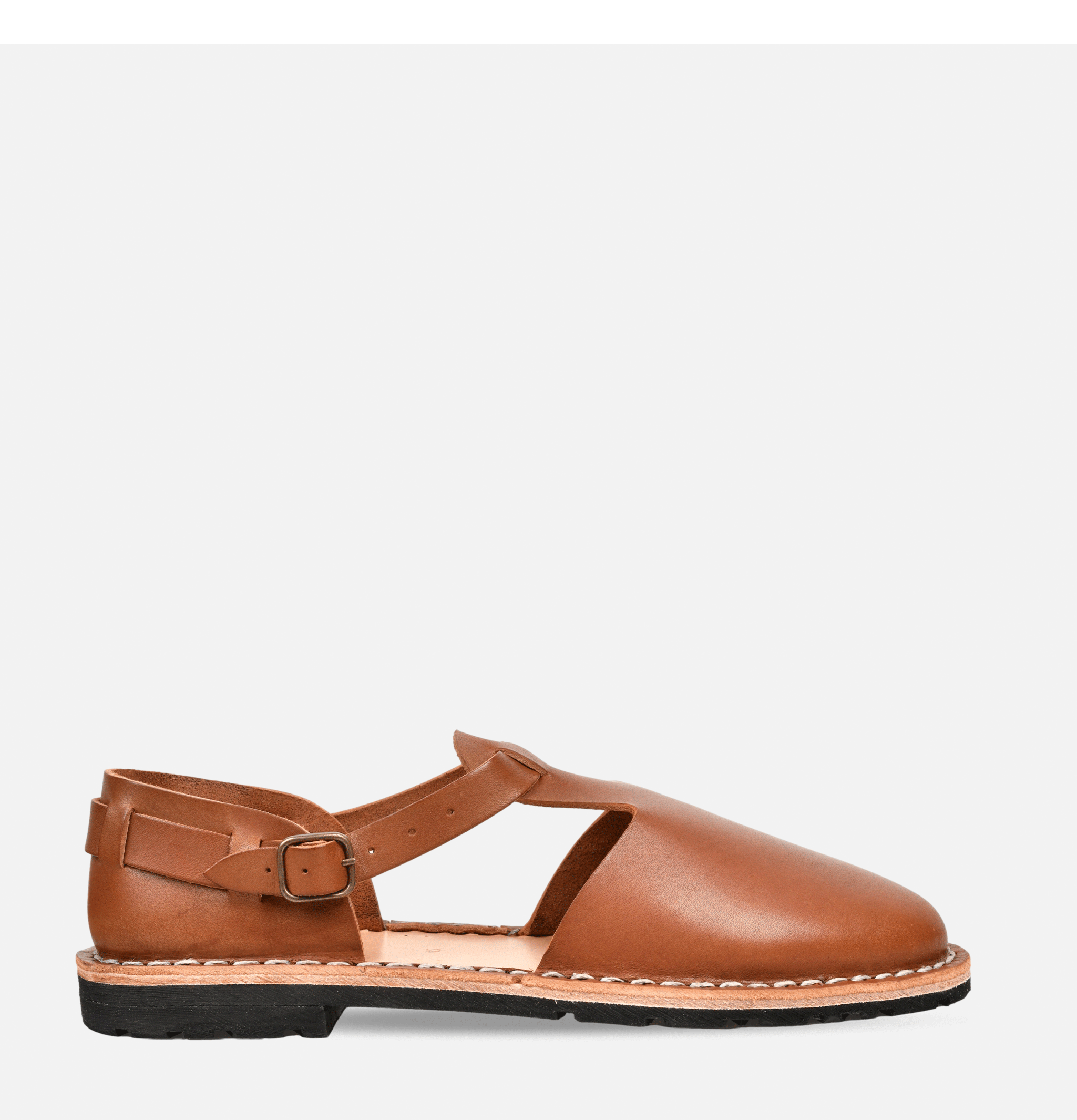 Steve Mono Handcrafted Sandals 10/31 Chocolate