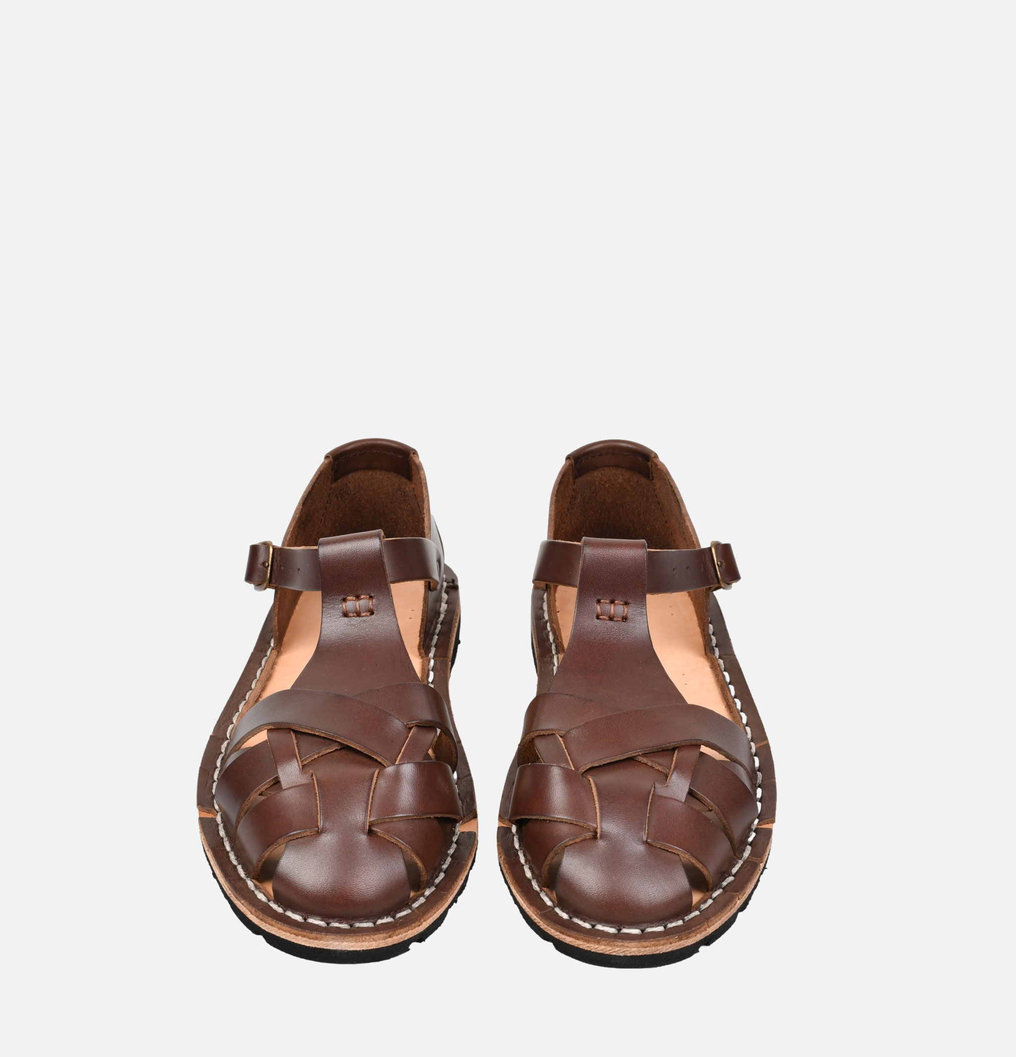 Steve Mono Handcrafted Sandals 10/33 Coffee
