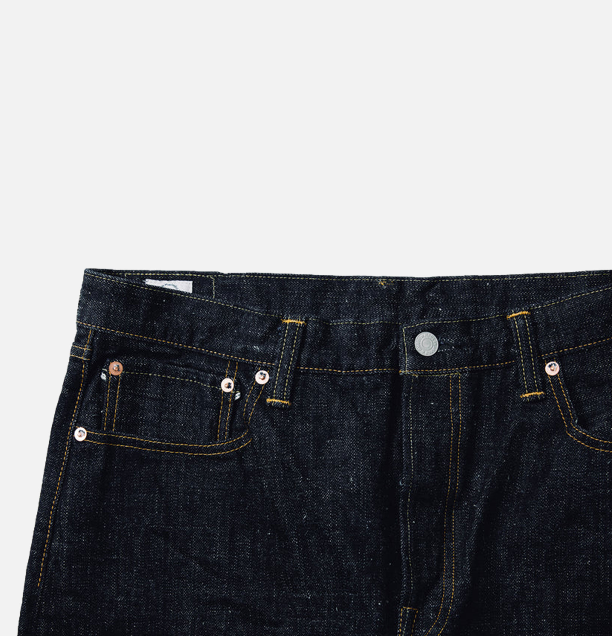 Omoto Denim Jeans 611 Relax Fit 15oz Slub Nep Ow