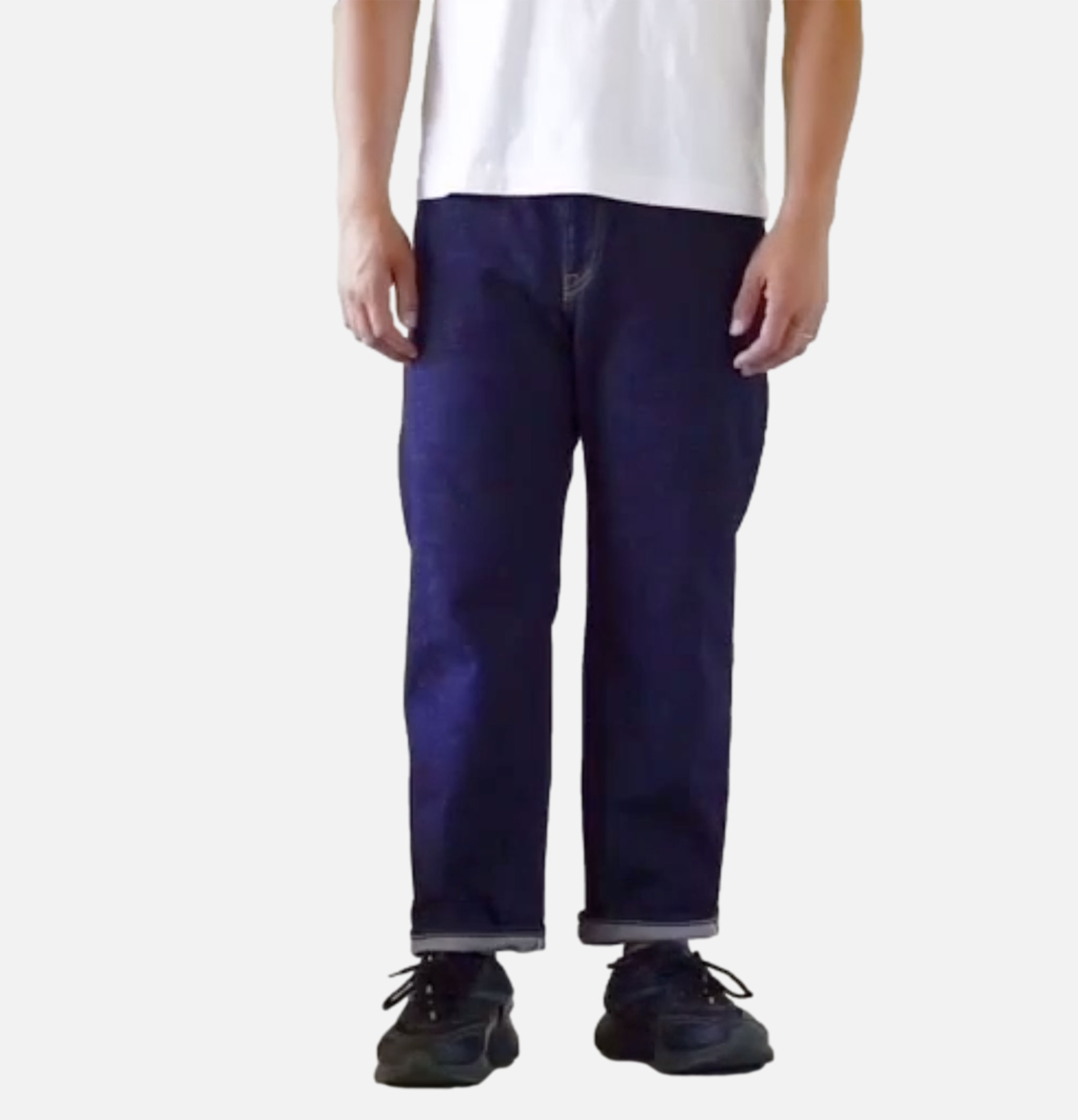 Omoto Denim Jeans 611 Relax Fit 15oz Slub Nep Ow