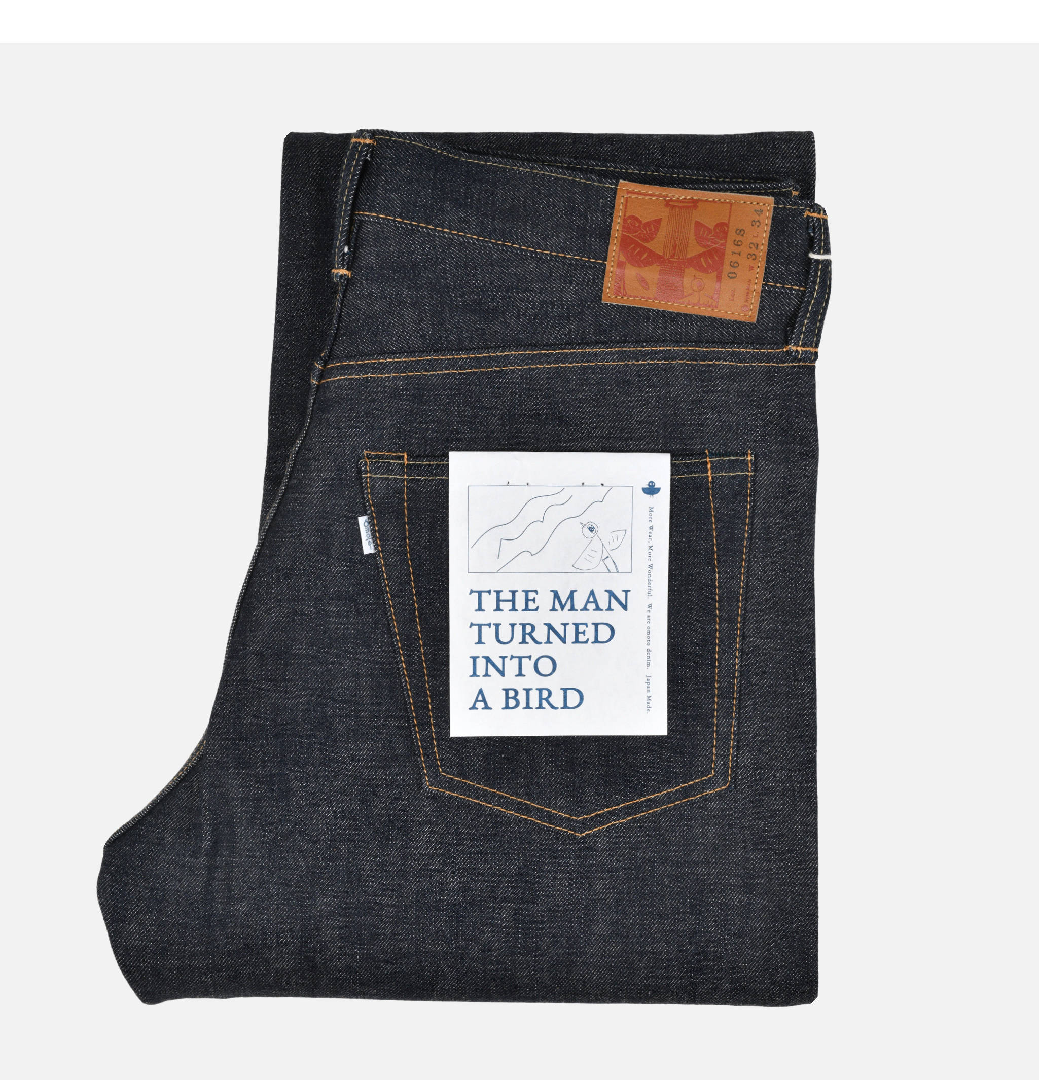Omoto Denim 616 Relax 15oz Raw Denim Jeans