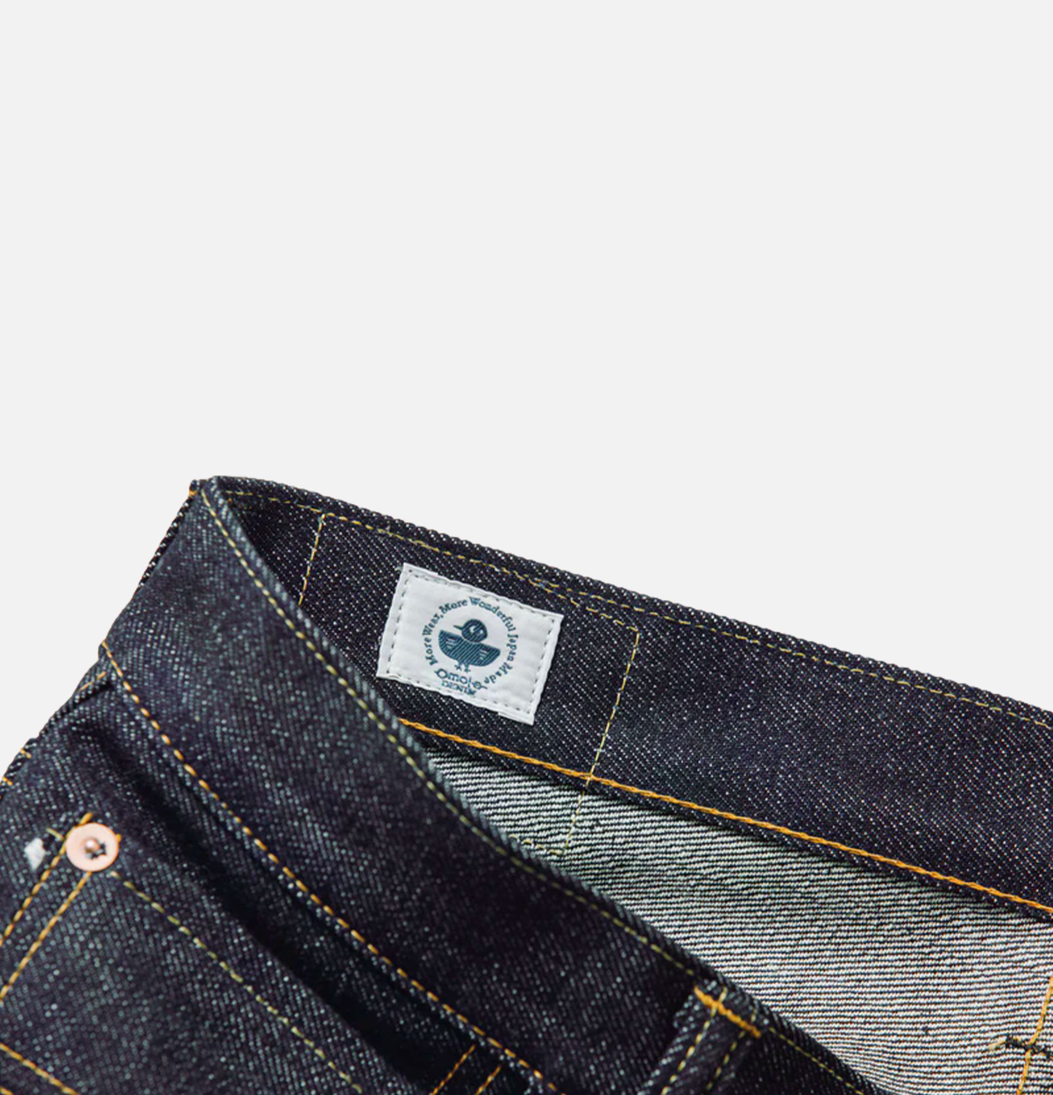 Omoto Denim 616 Relax 15oz Raw Denim Jeans