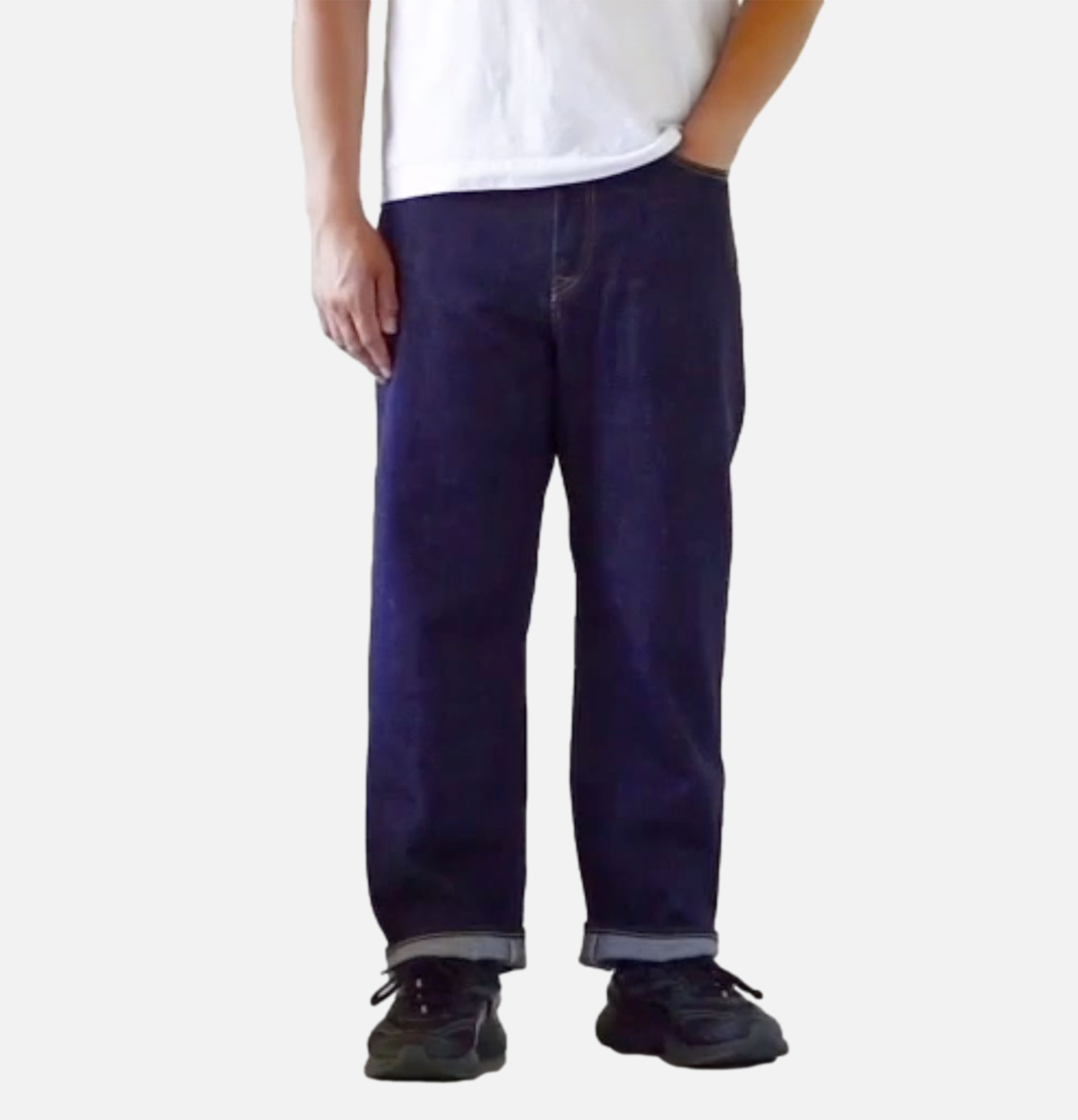 Omoto Denim Jean 816 Loose Wide 15oz Raw Denim