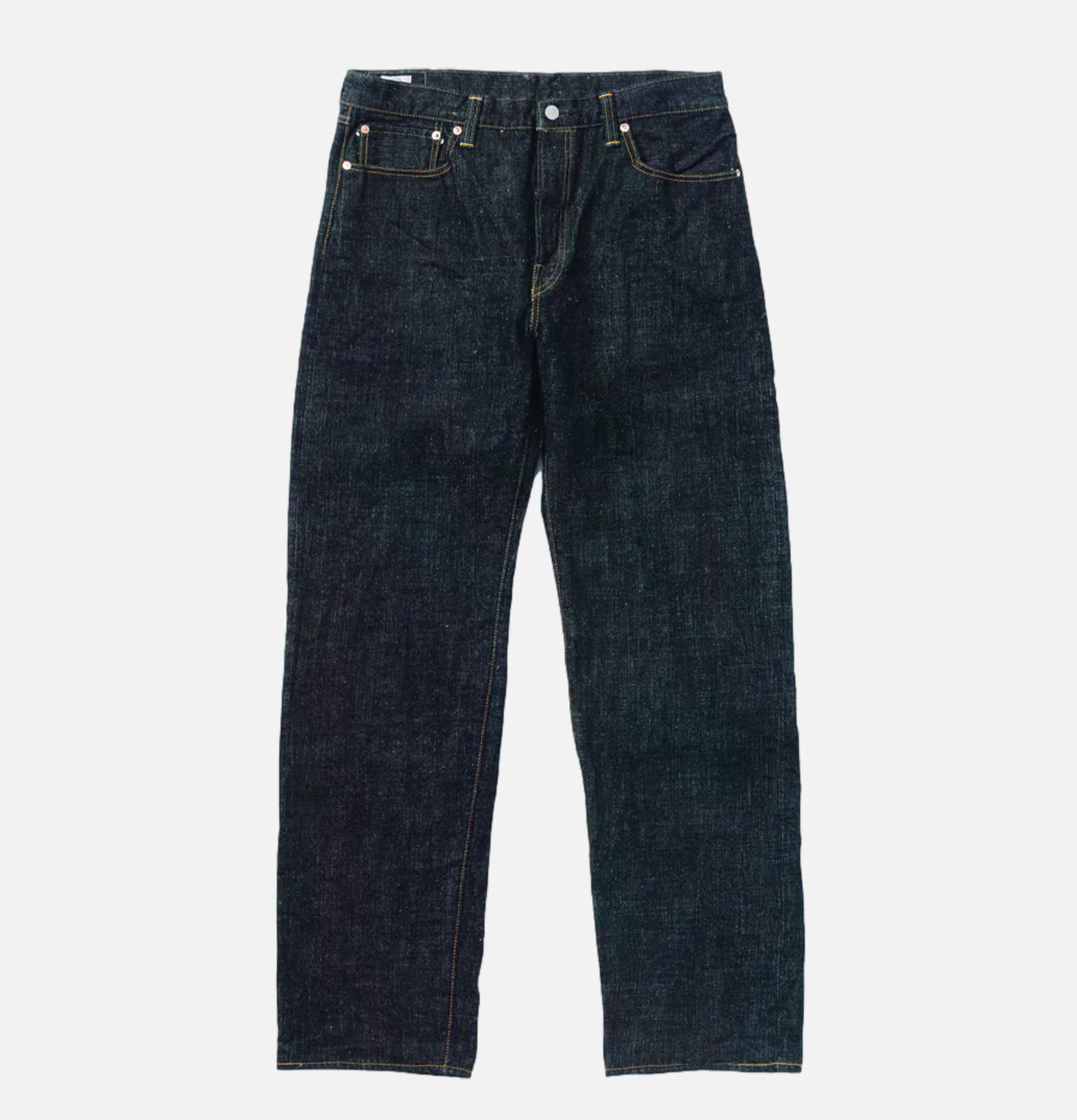Omoto Denim Jeans 811 Loose Wide 15oz Slub Nep Ow