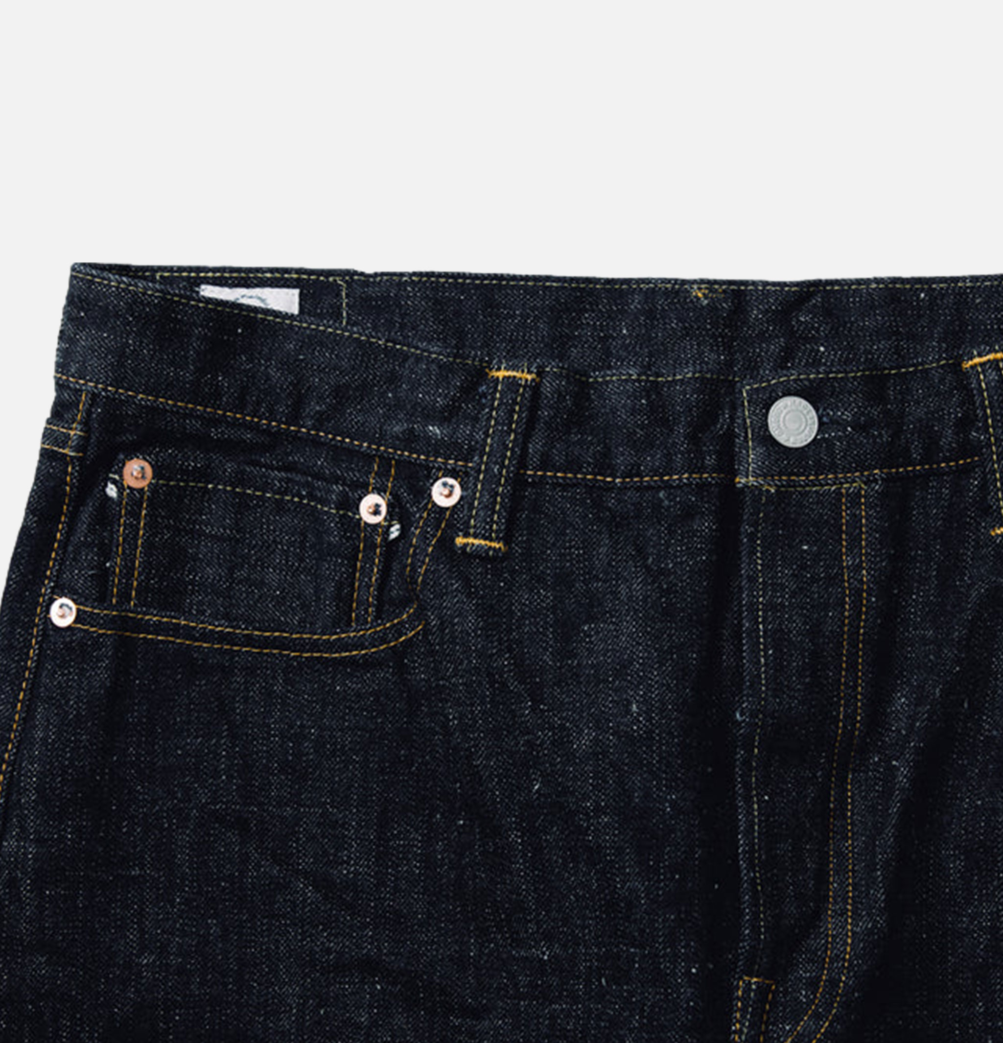 Omoto Denim Jeans 811 Loose Wide 15oz Slub Nep Ow