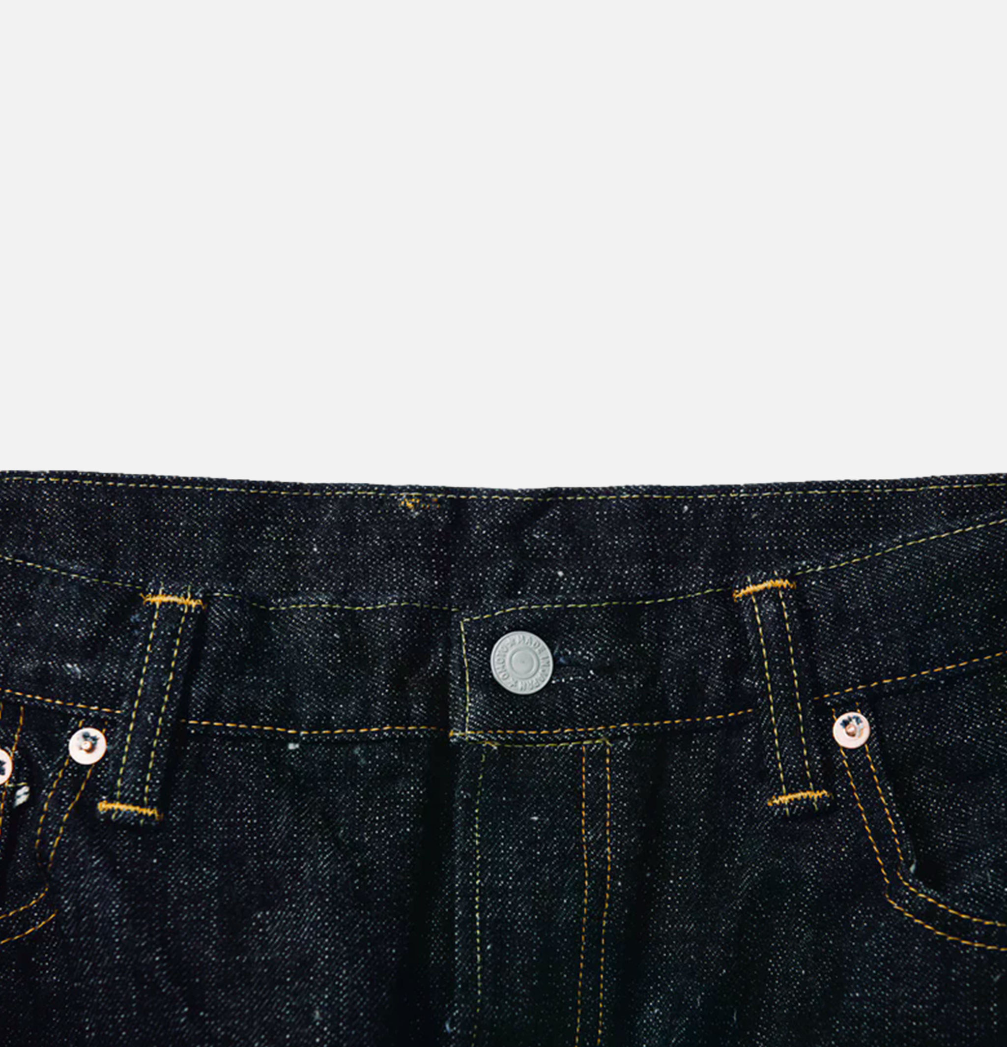Omoto Denim Jeans 811 Loose Wide 15oz Slub Nep Ow