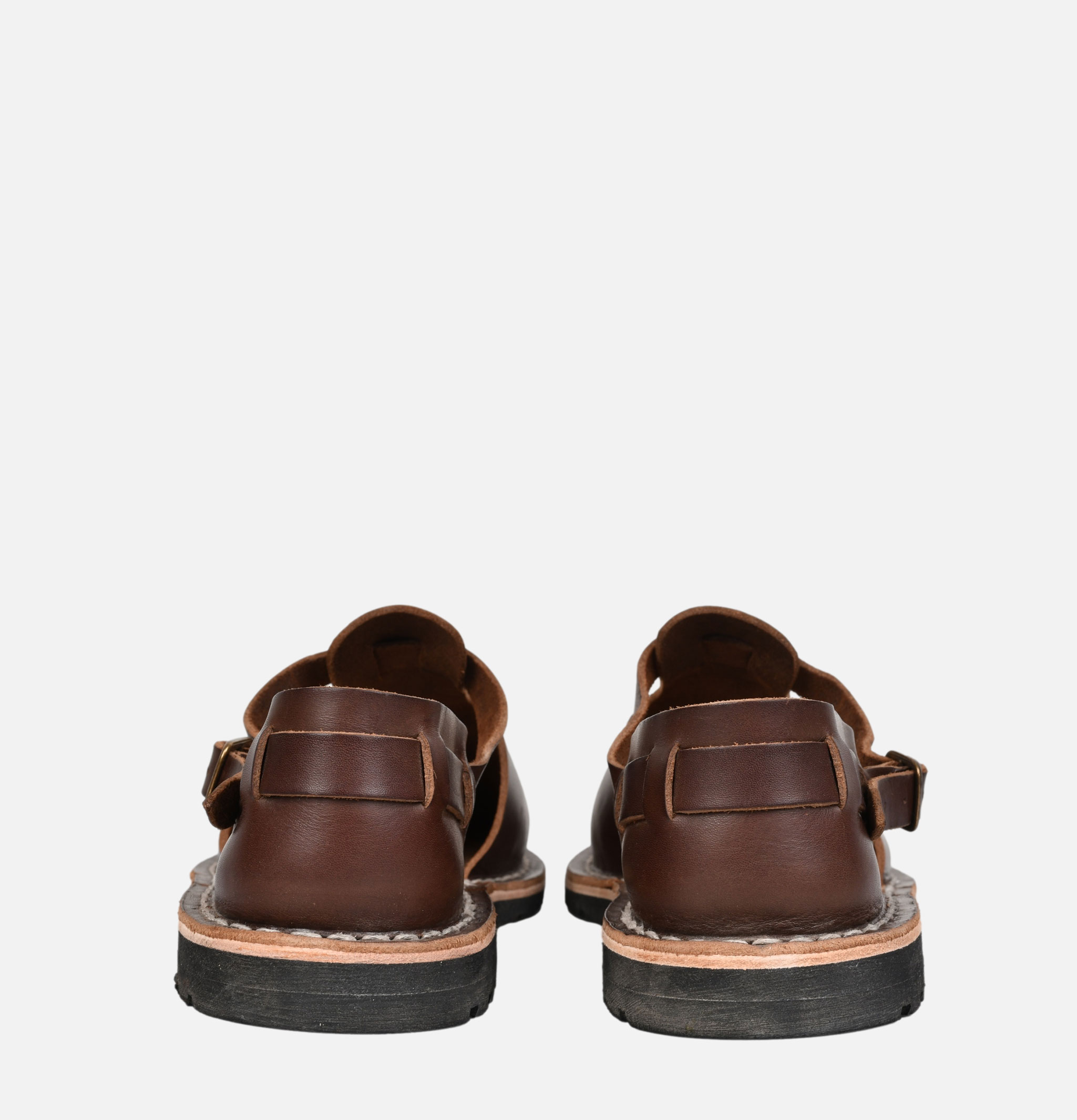 Steve Mono Handcrafted Sandals 10/31 Coffee