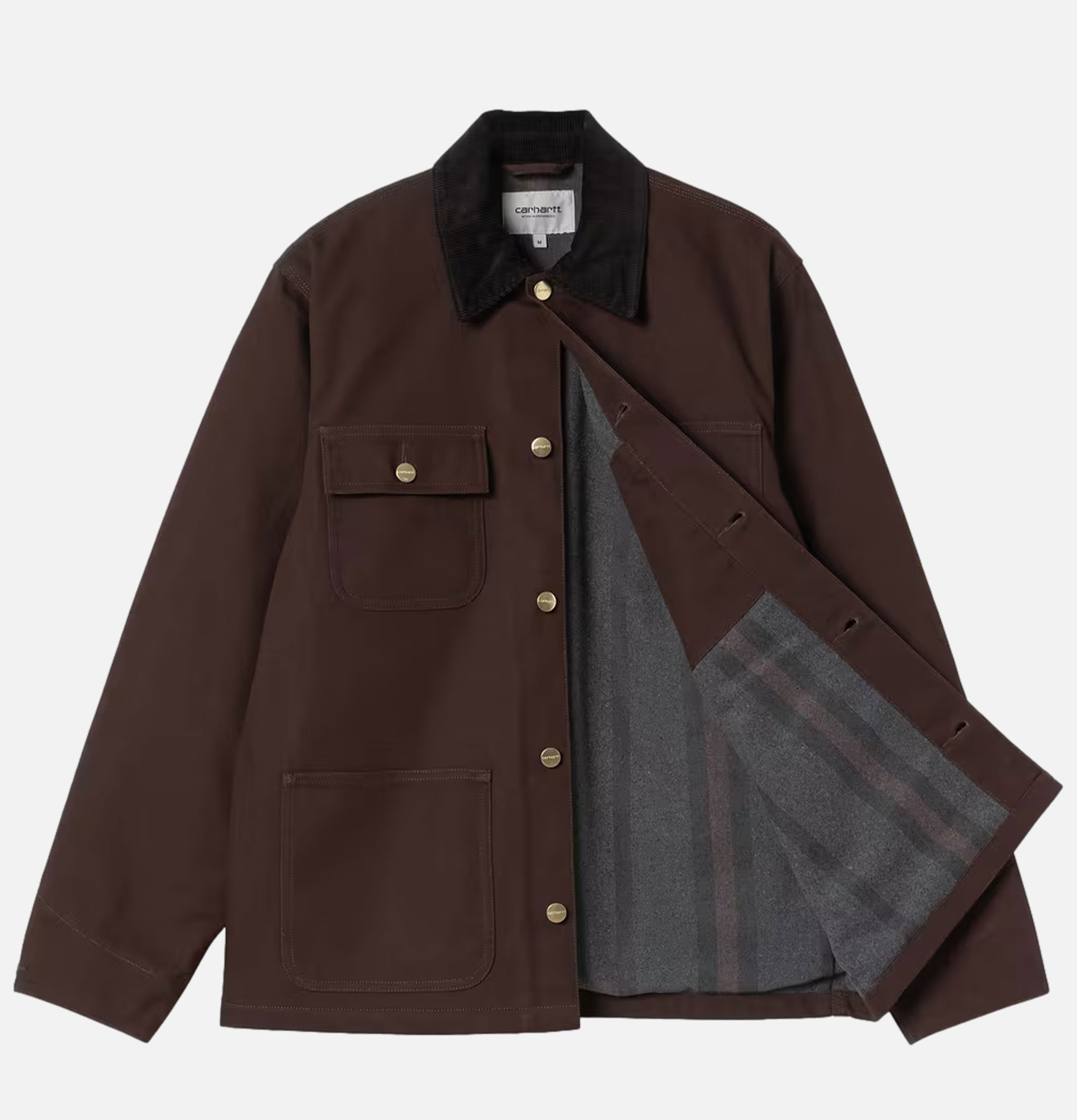 Carhartt WIP Michigan Winter Coat in Tobacco