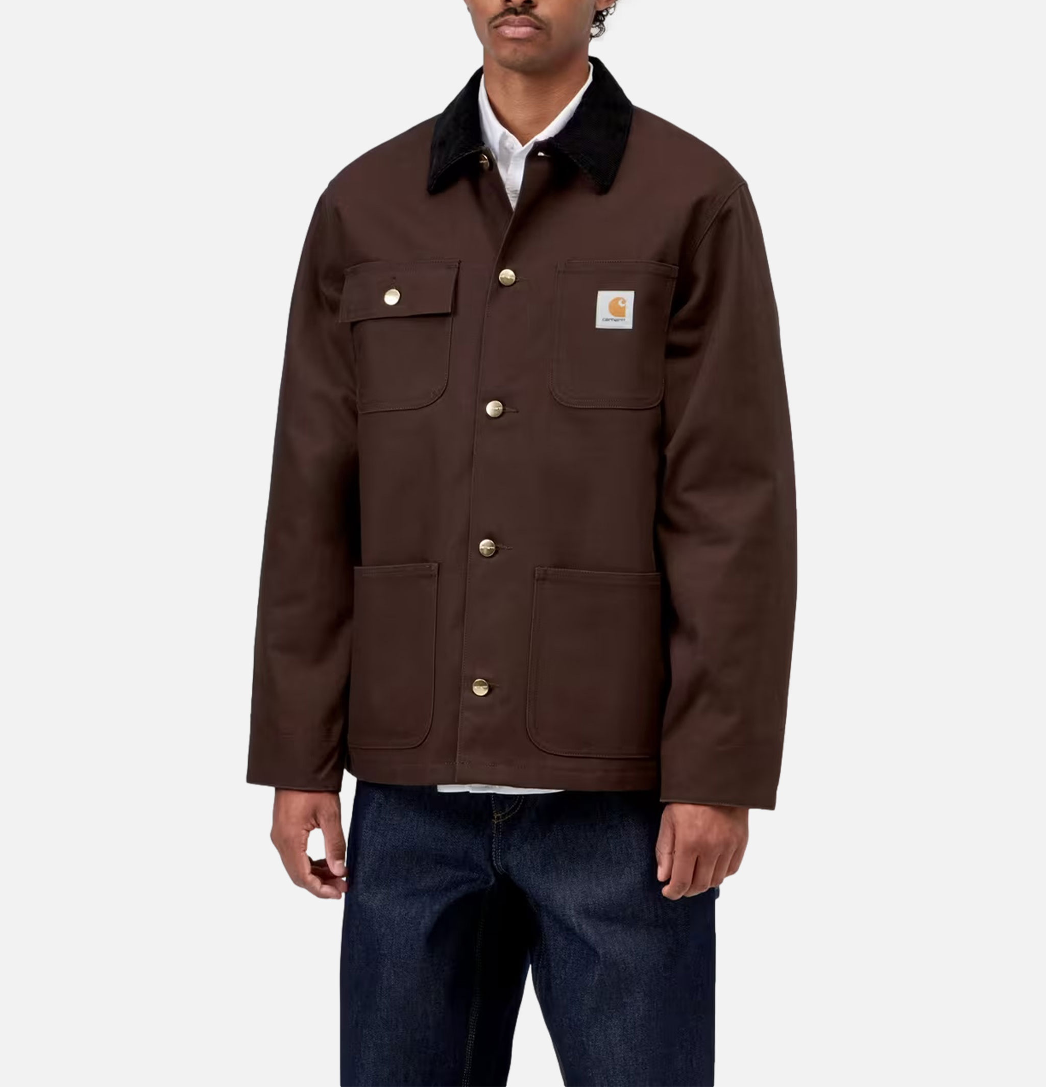 Carhartt WIP Michigan Winter Coat in Tobacco
