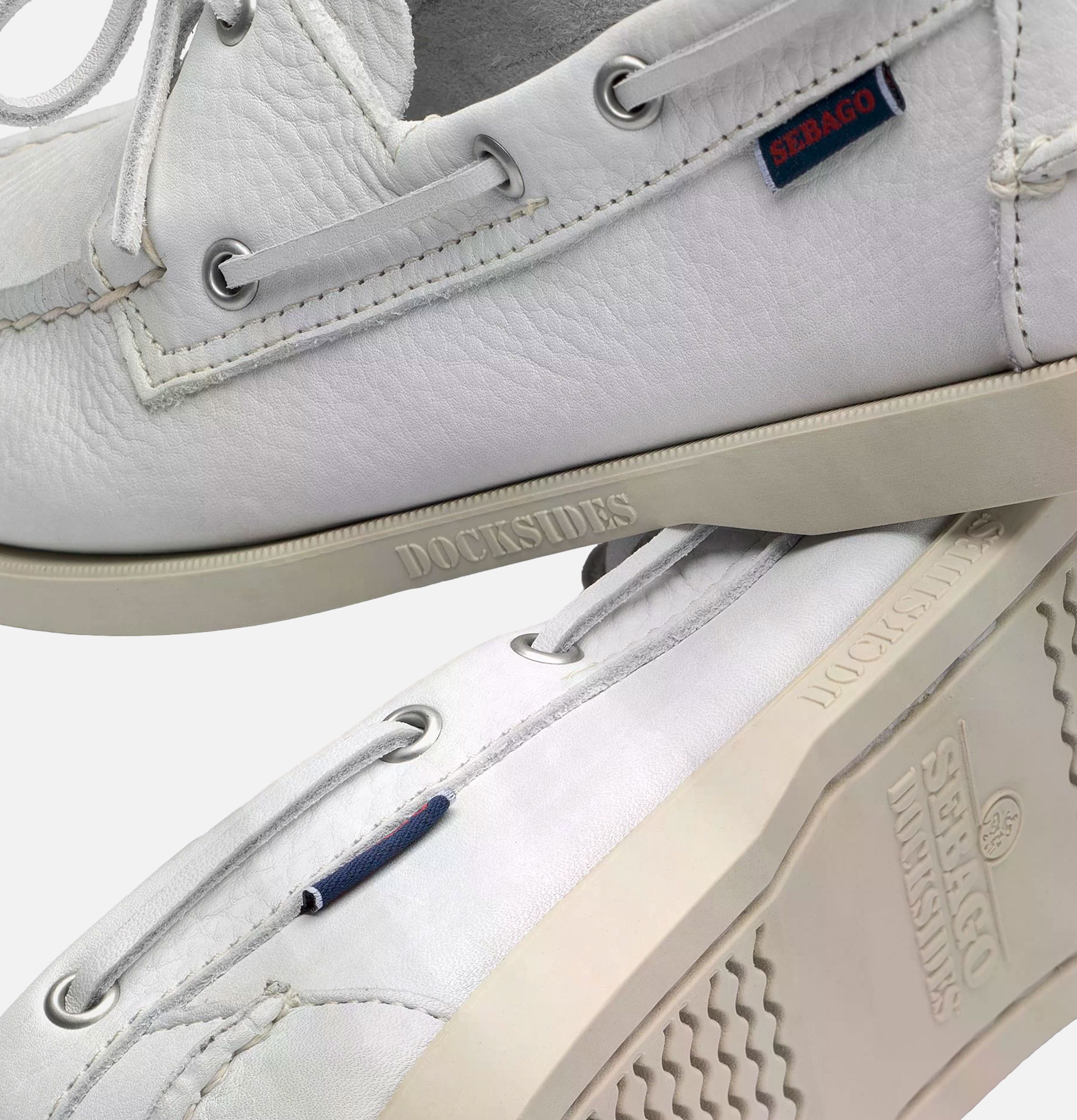 Sebago x Opera Portland Adirondack LT Saddle White Shoe