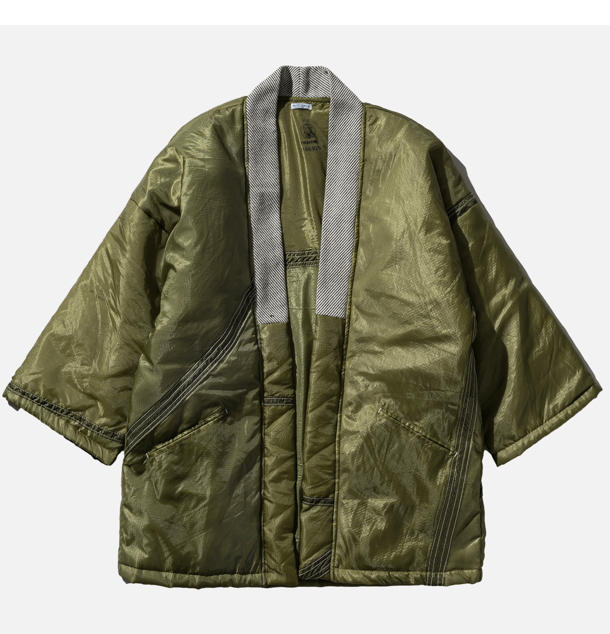 Puebco Nylon/Polyester Hanten Jacket in Olive