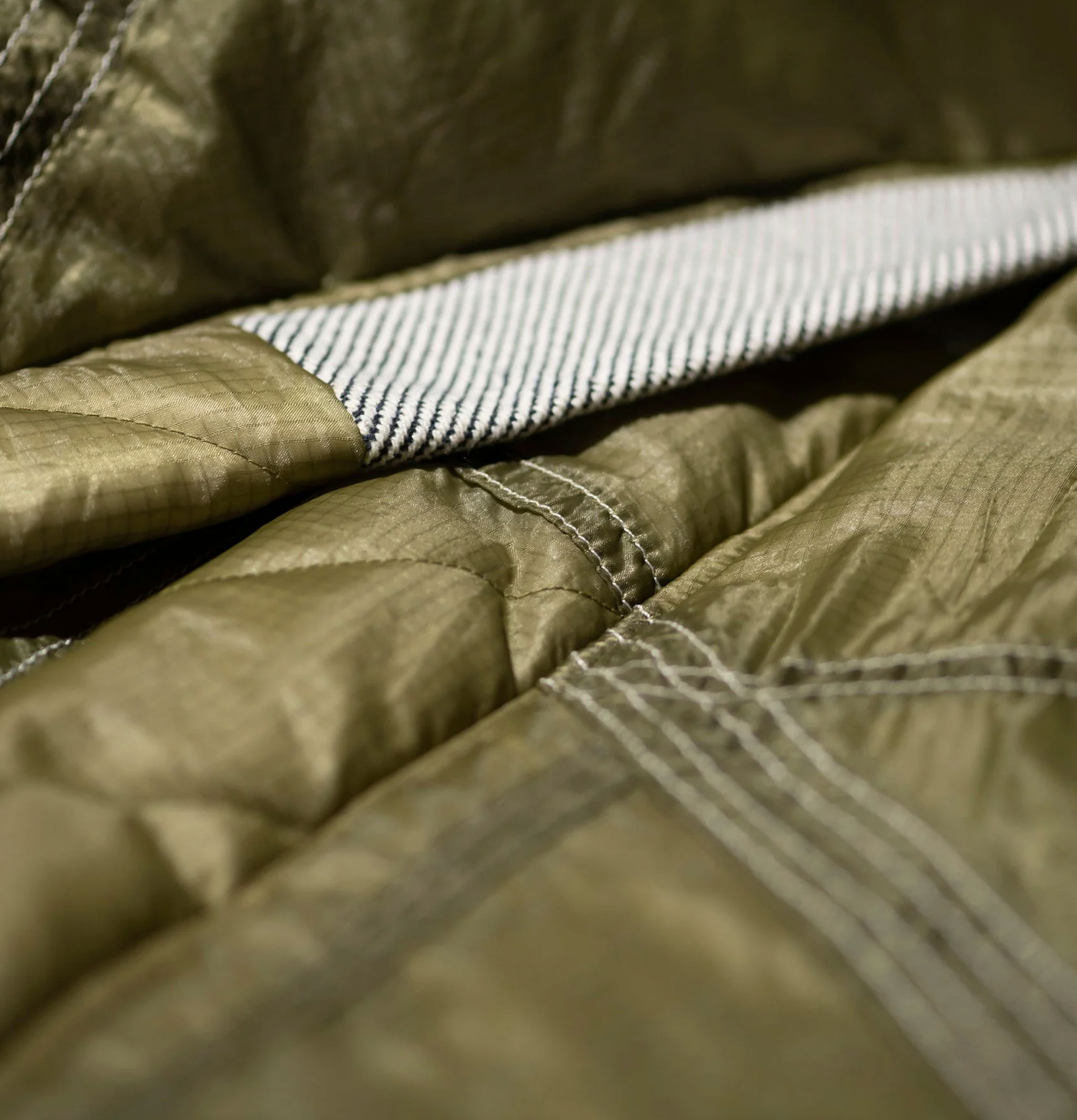 Puebco Nylon/Polyester Hanten Jacket in Olive
