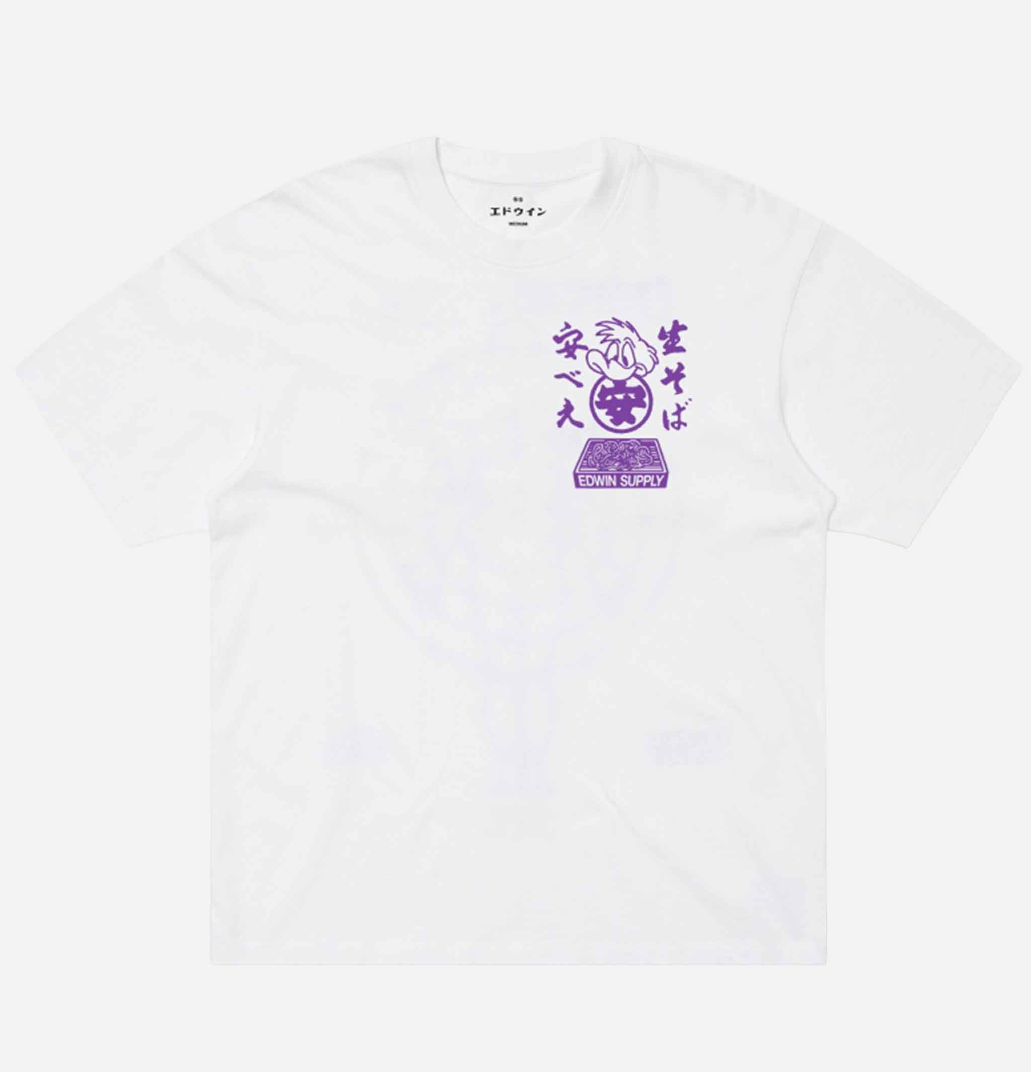 Edwin Soba Yasube White T-Shirt