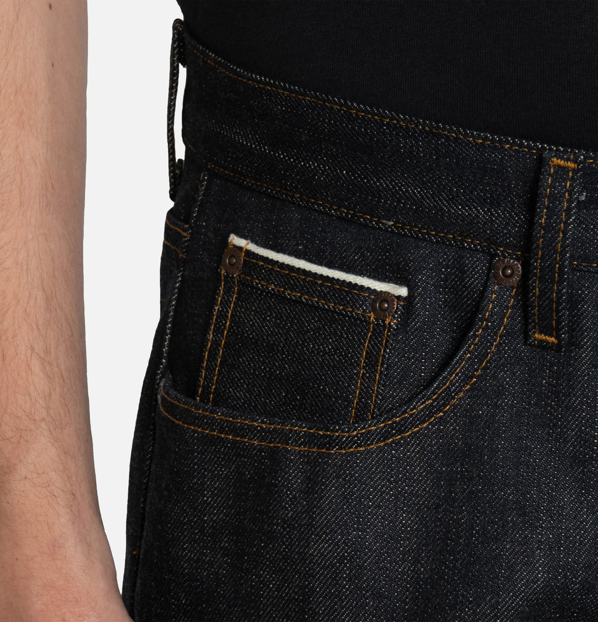 Naked & Famous Strong Guy Harionago Selvedge
