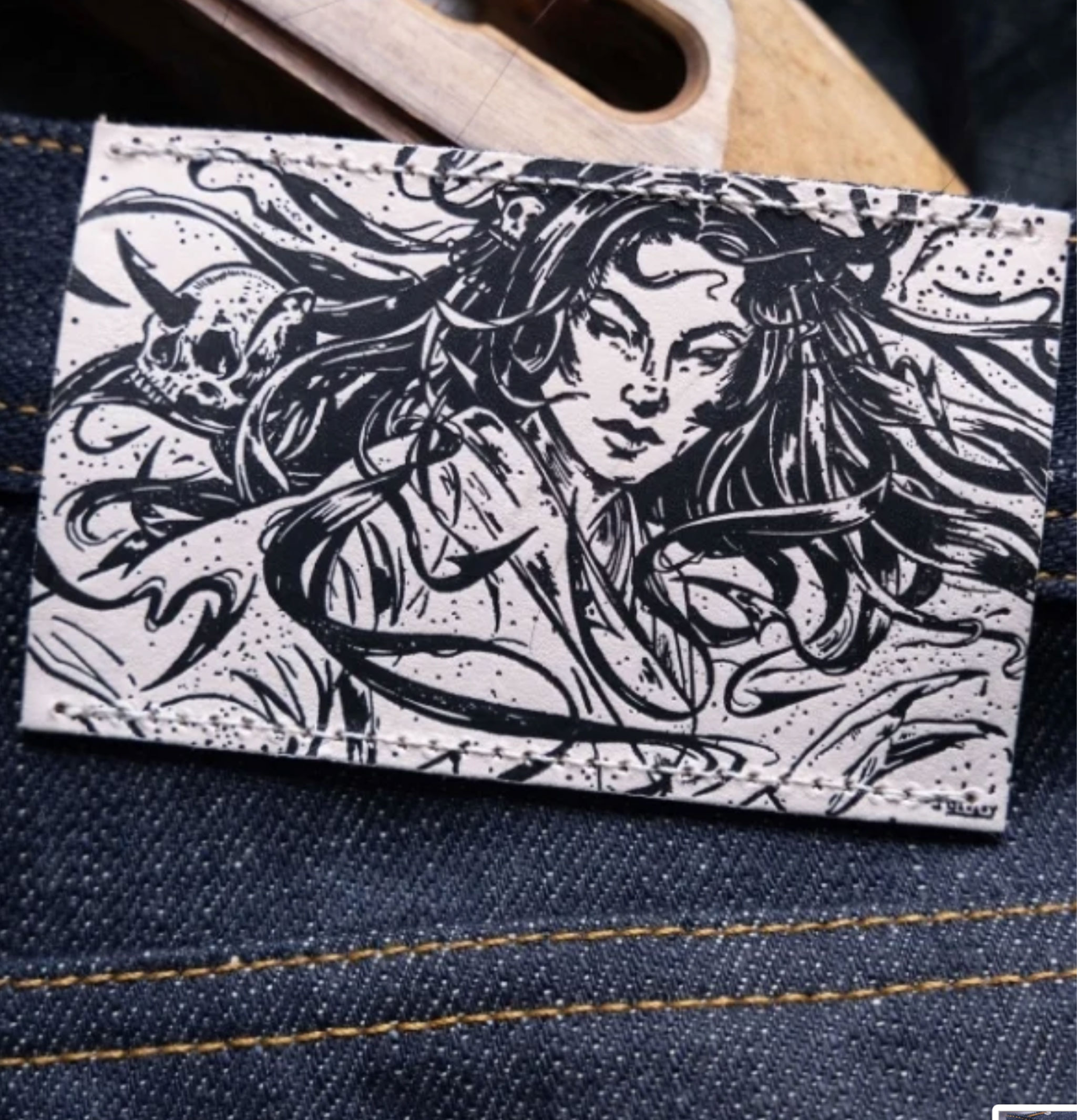 Naked & Famous Weird Guy Harionago Selvedge