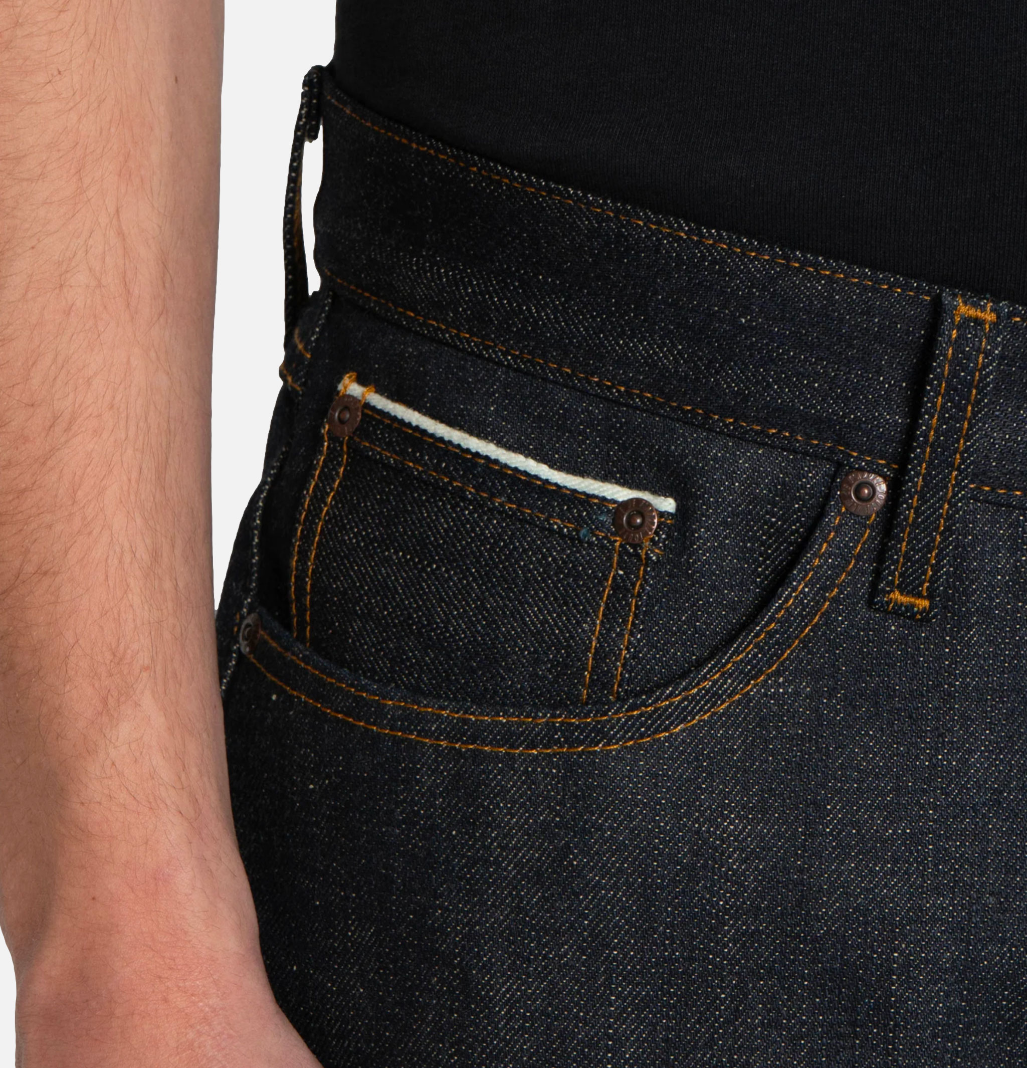 Naked & Famous True Guy Harionago Selvedge