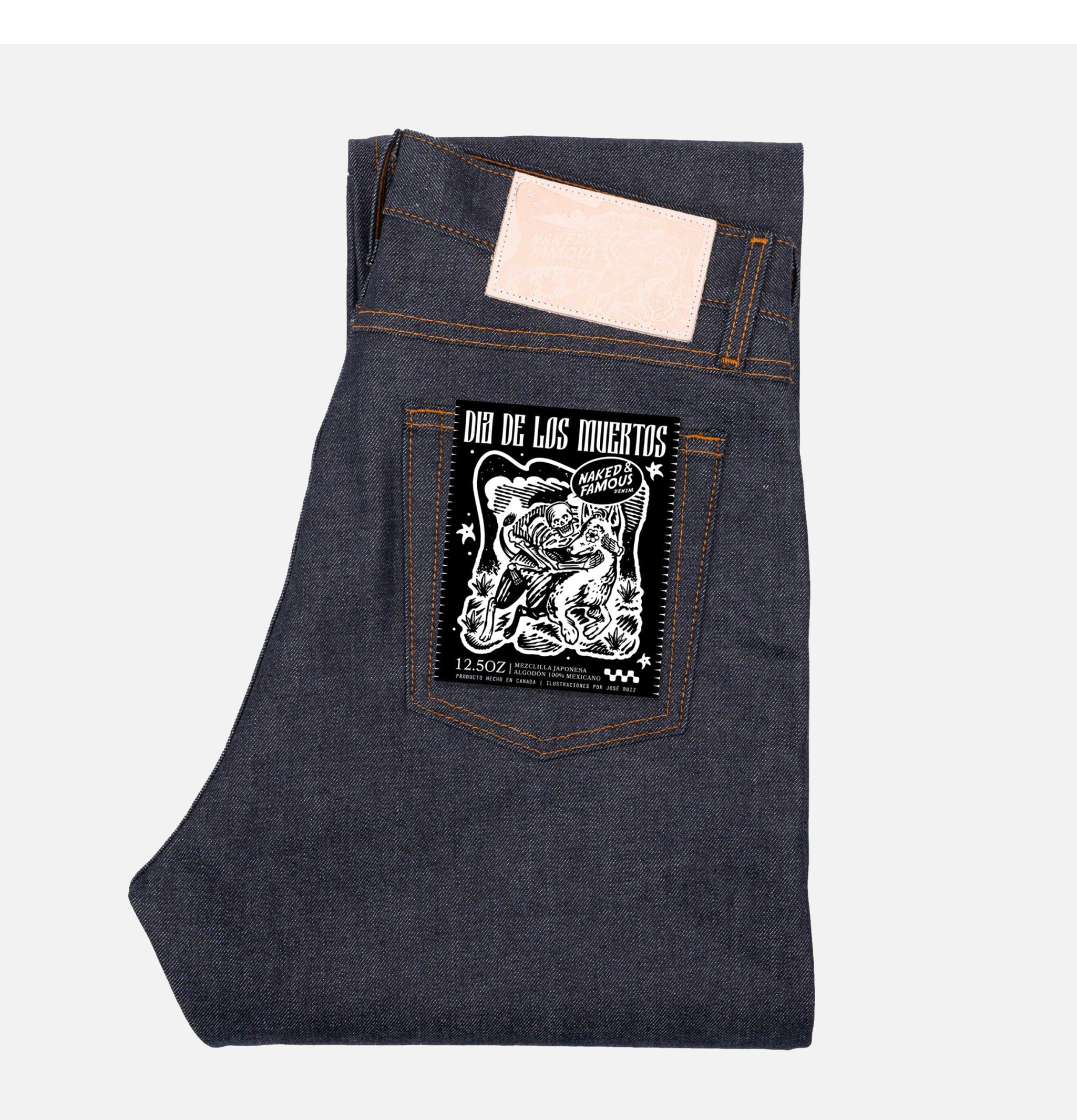 Naked & Famous True Guy Dia De Los Muertos
