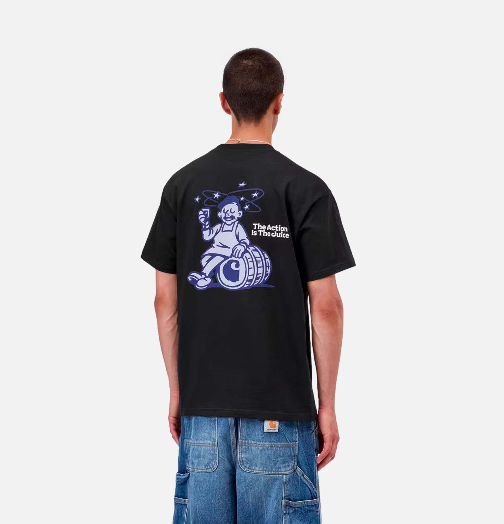Carhartt WIP Grape Picker T-shirt Noir