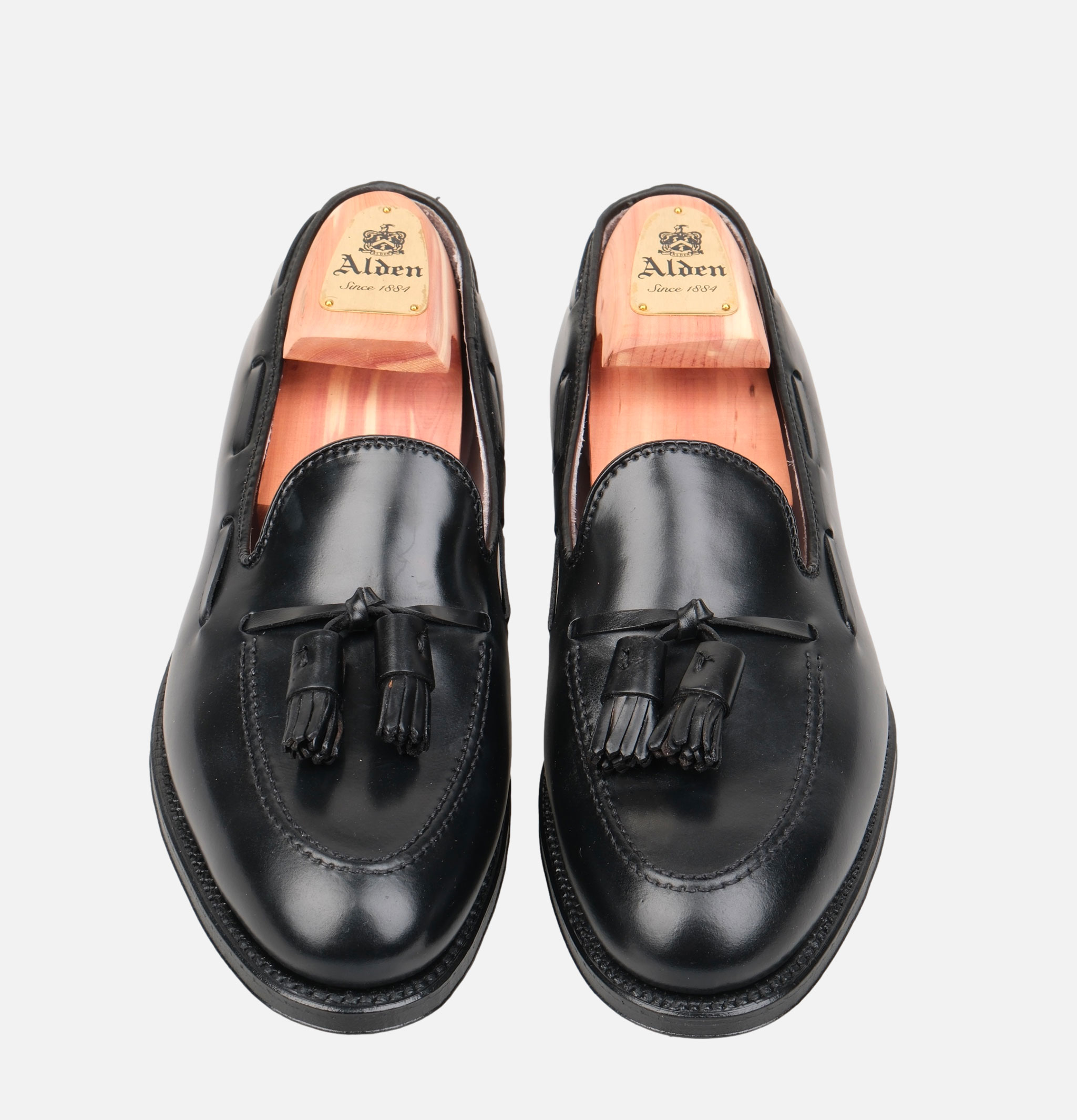 Alden Shoe & co 664 Tassel Loafer Black Cordovan