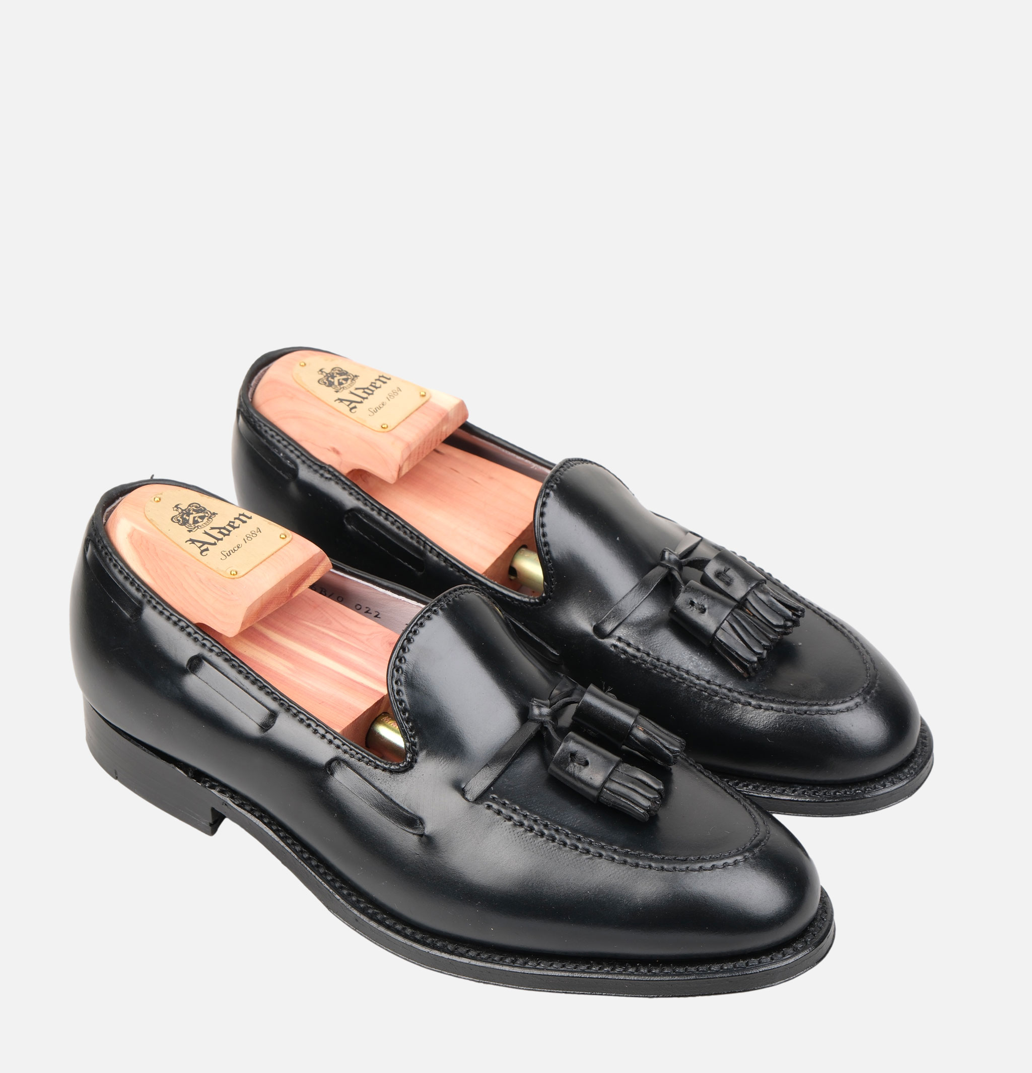 Alden Shoe & co 664 Tassel Loafer Black Cordovan