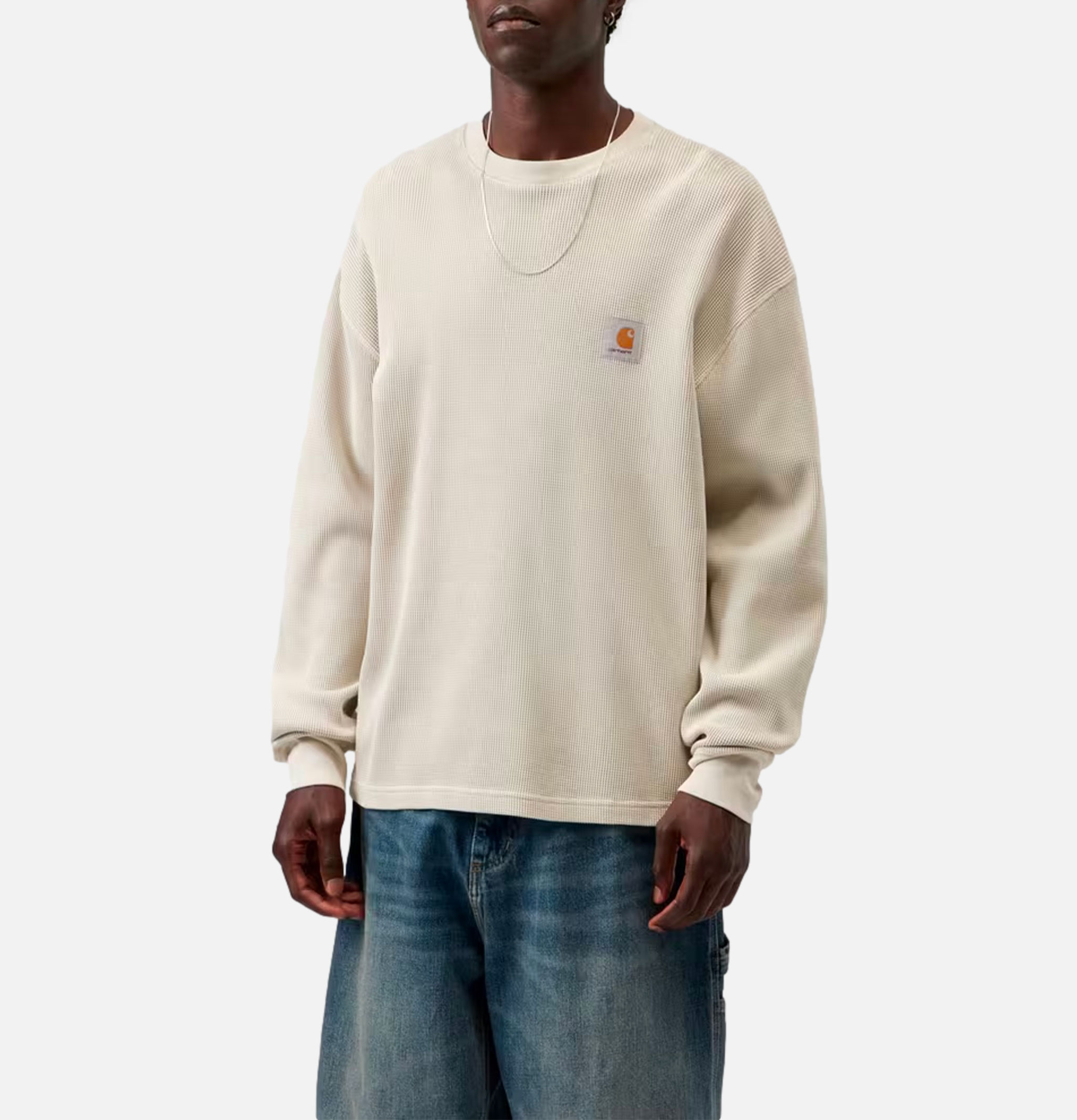 Carhartt WIP Ls Vista Waffle Fleur De Sel