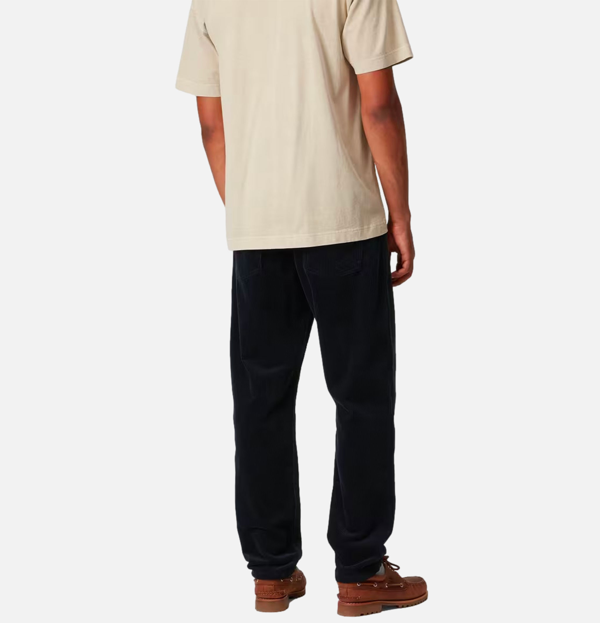 Carhartt WIP Pantalon Newel Cord Dark Navy Rinsed