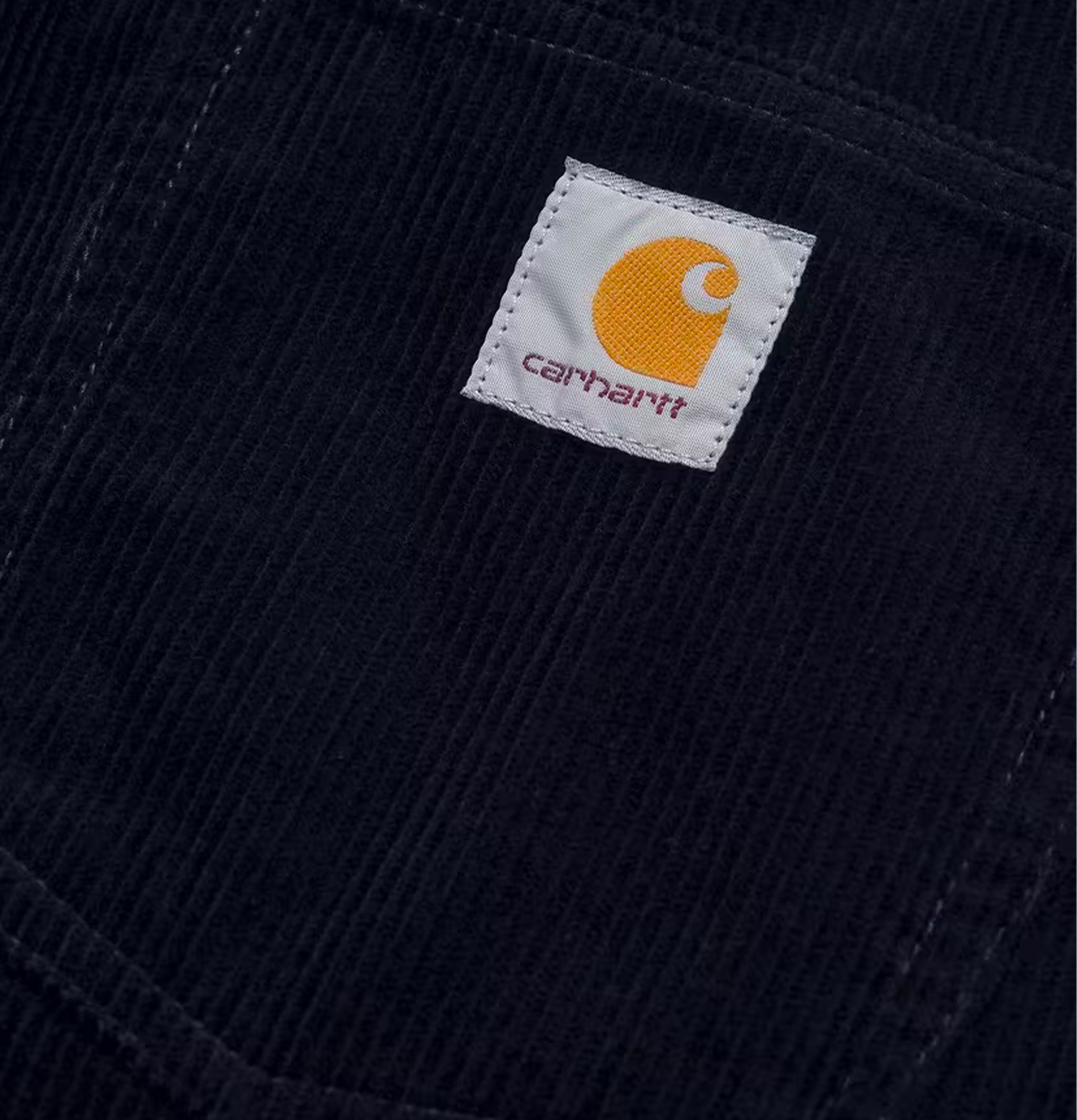 Carhartt WIP Newel Cord Pants, Dark Navy Rinsed