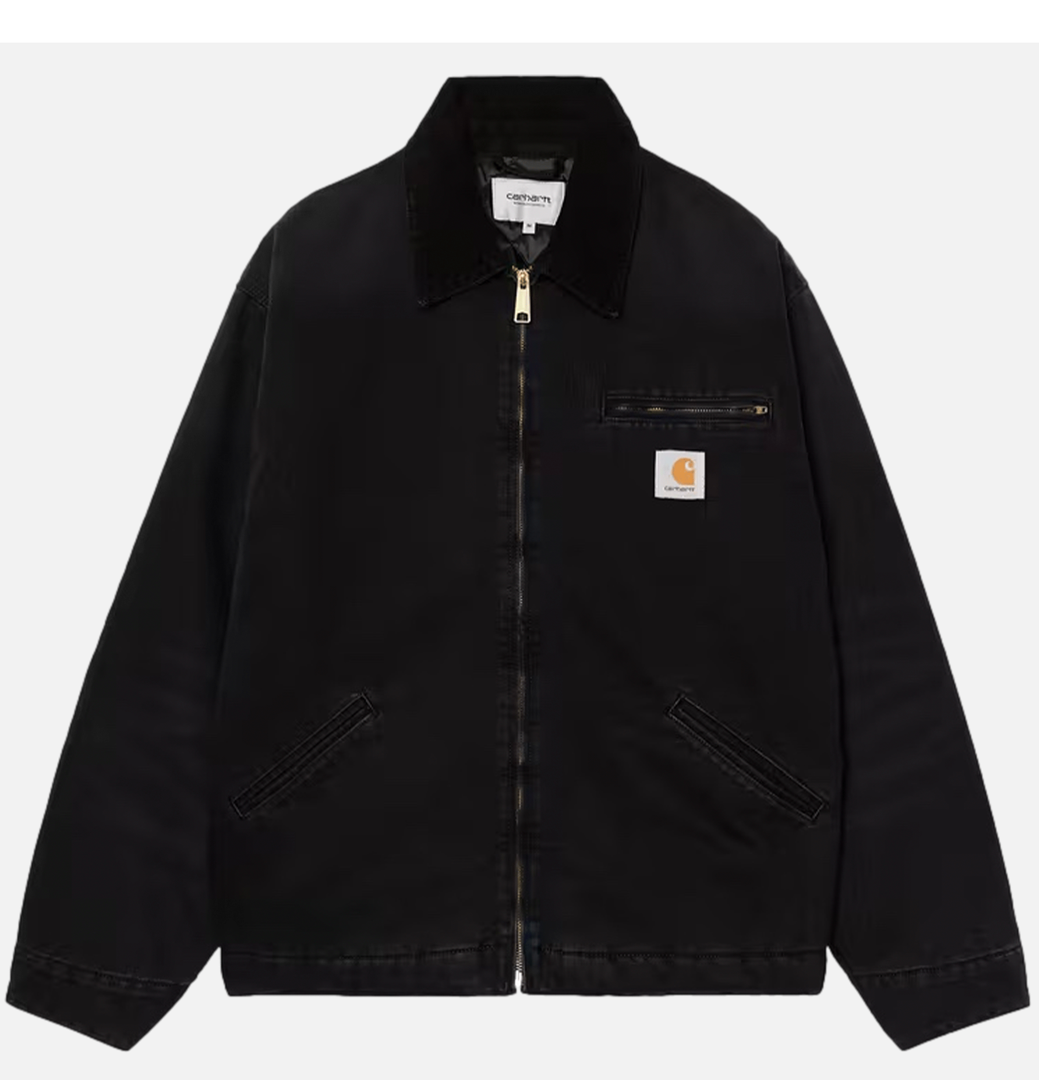 Carhartt WIP Og Detroit Jacket Black Stone