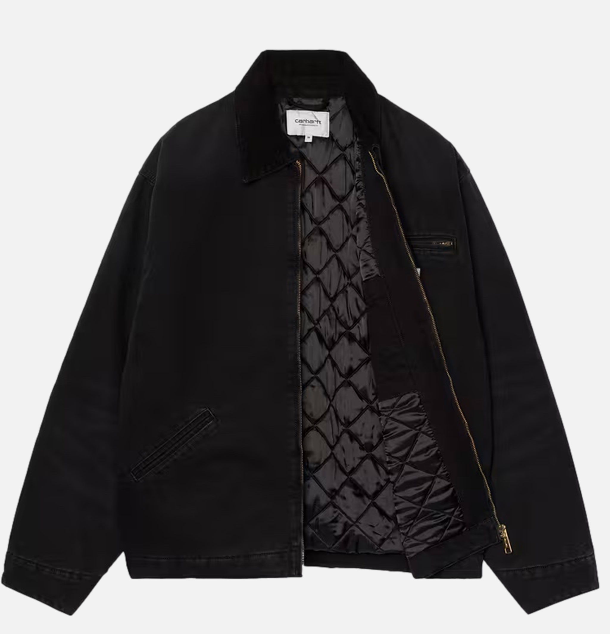 Carhartt WIP Og Detroit Jacket Black Stone