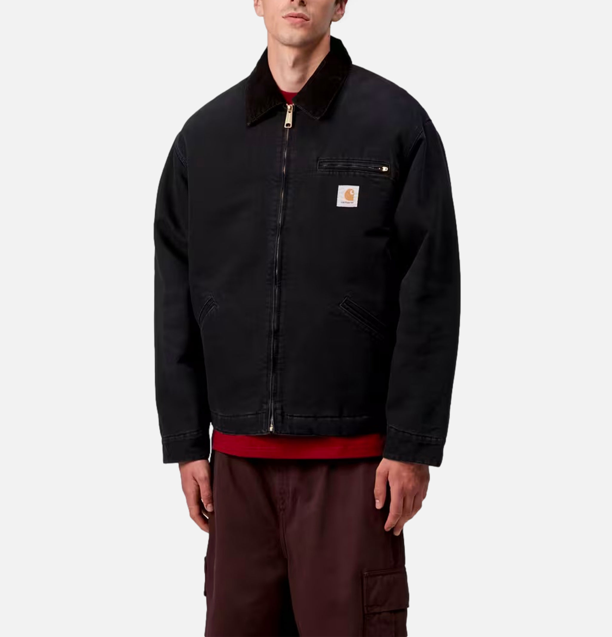 Carhartt WIP Og Detroit Jacket Black Stone