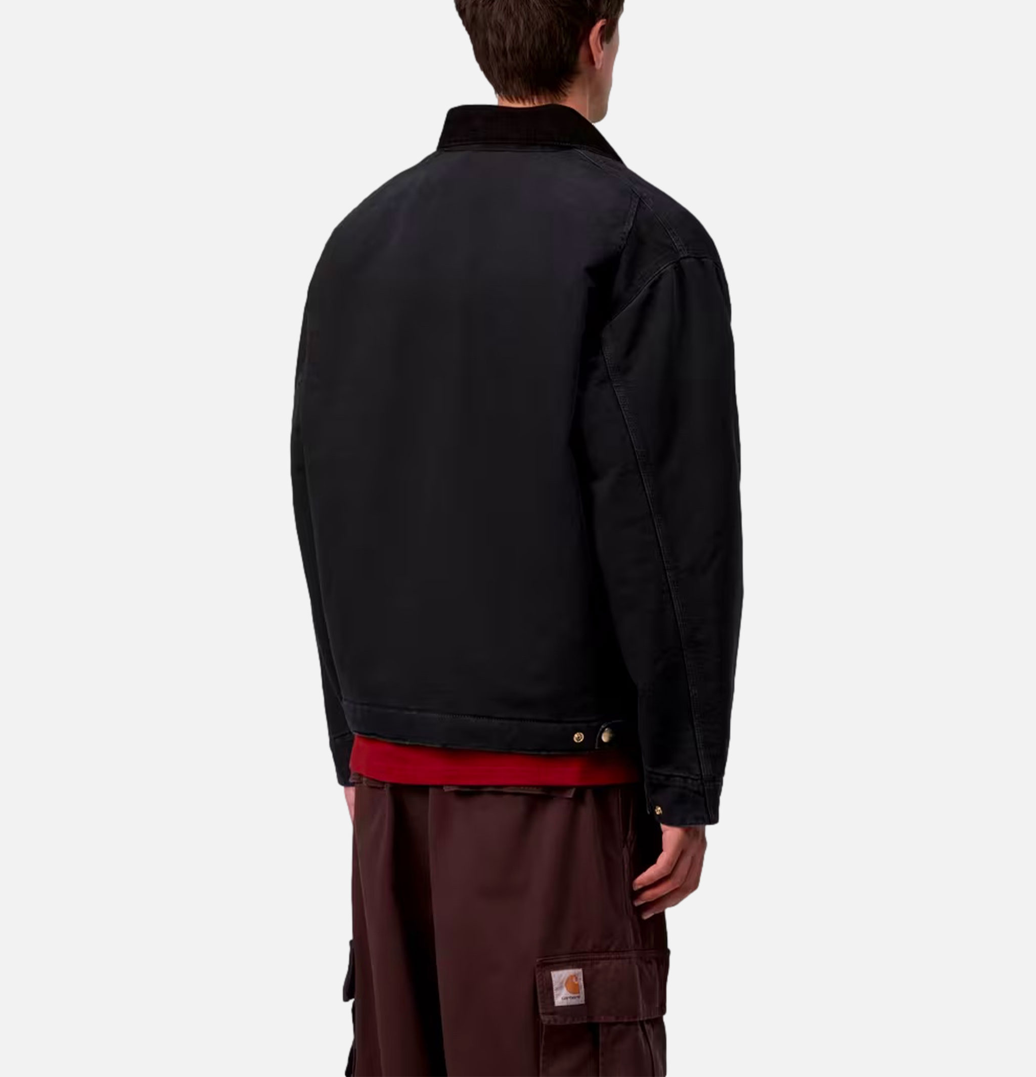 Carhartt WIP Og Detroit Jacket Black Stone