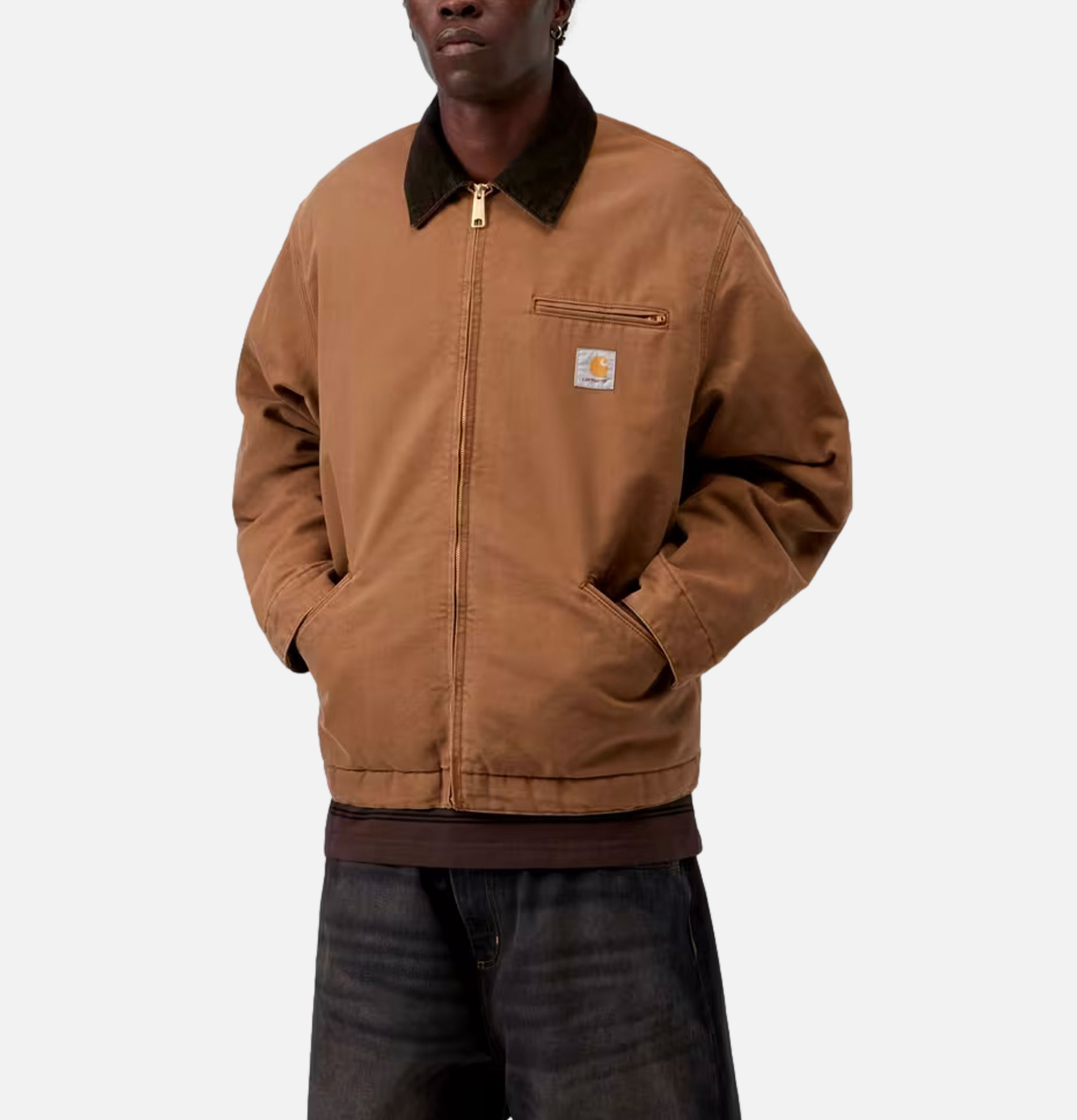 Carhartt WIP Og Detroit Jacket Wip Hamilton Brown
