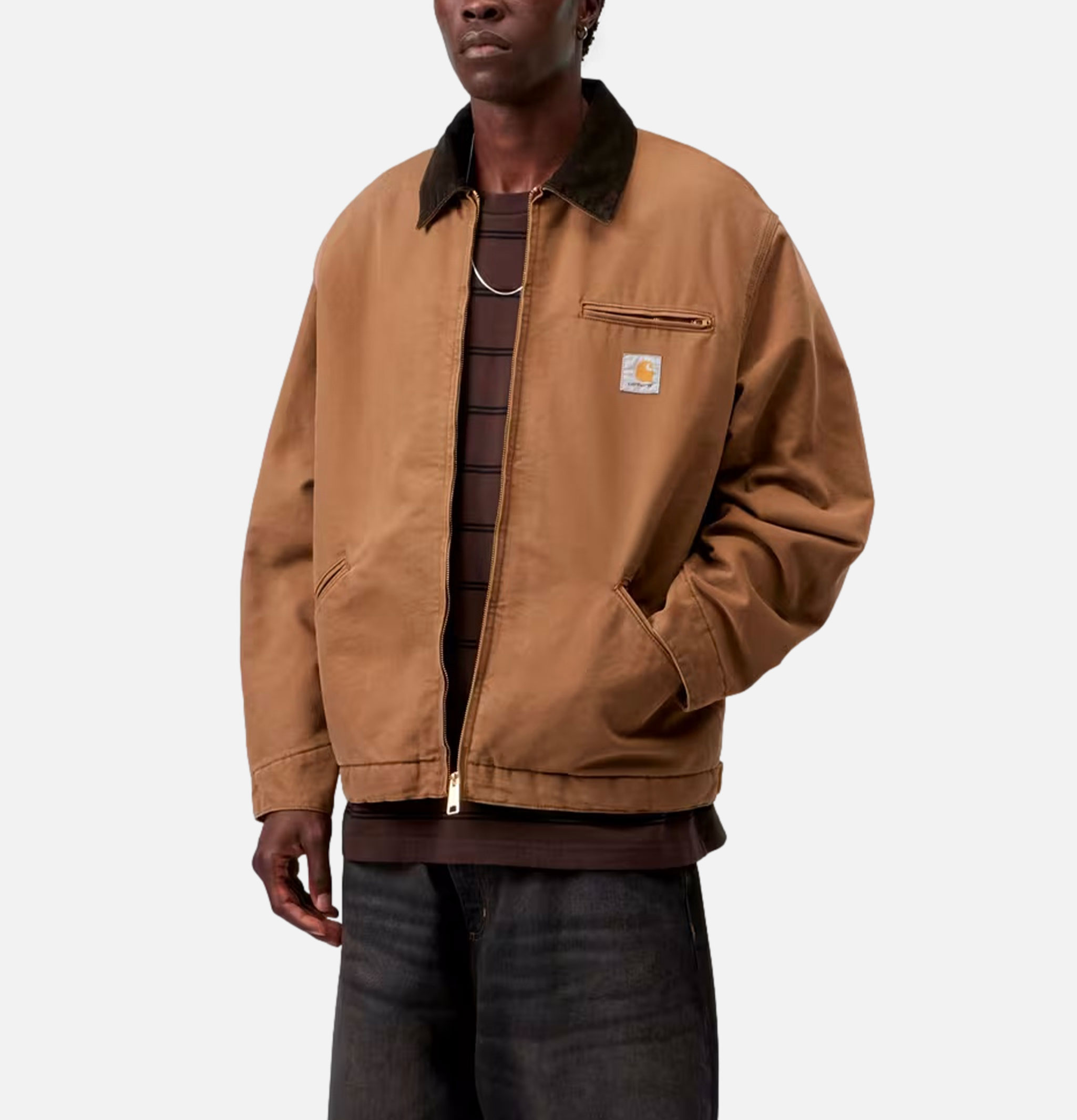Carhartt WIP Og Detroit Jacket Wip Hamilton Brown