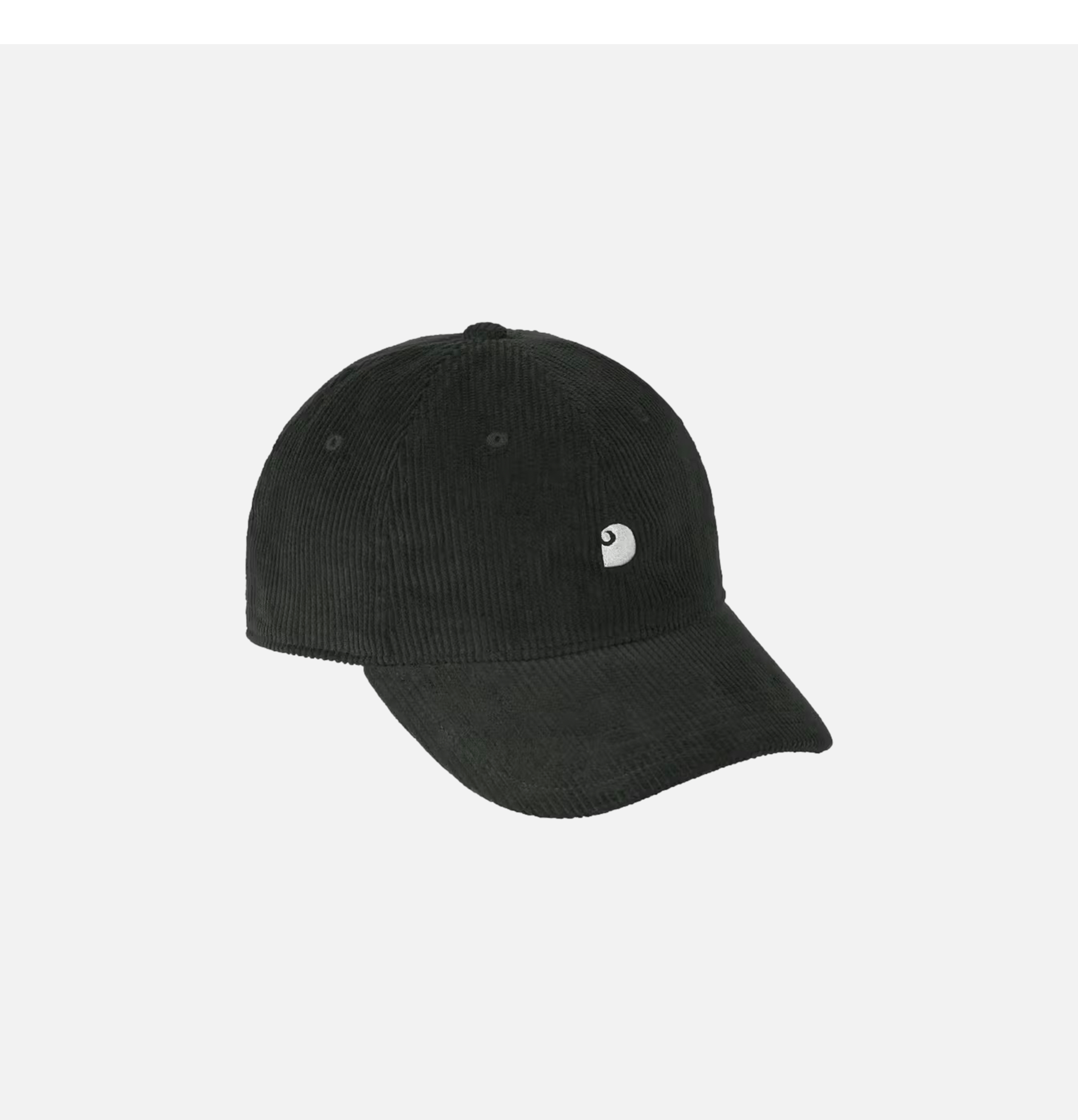 Carhartt WIP Harlem Cord Raven Cap