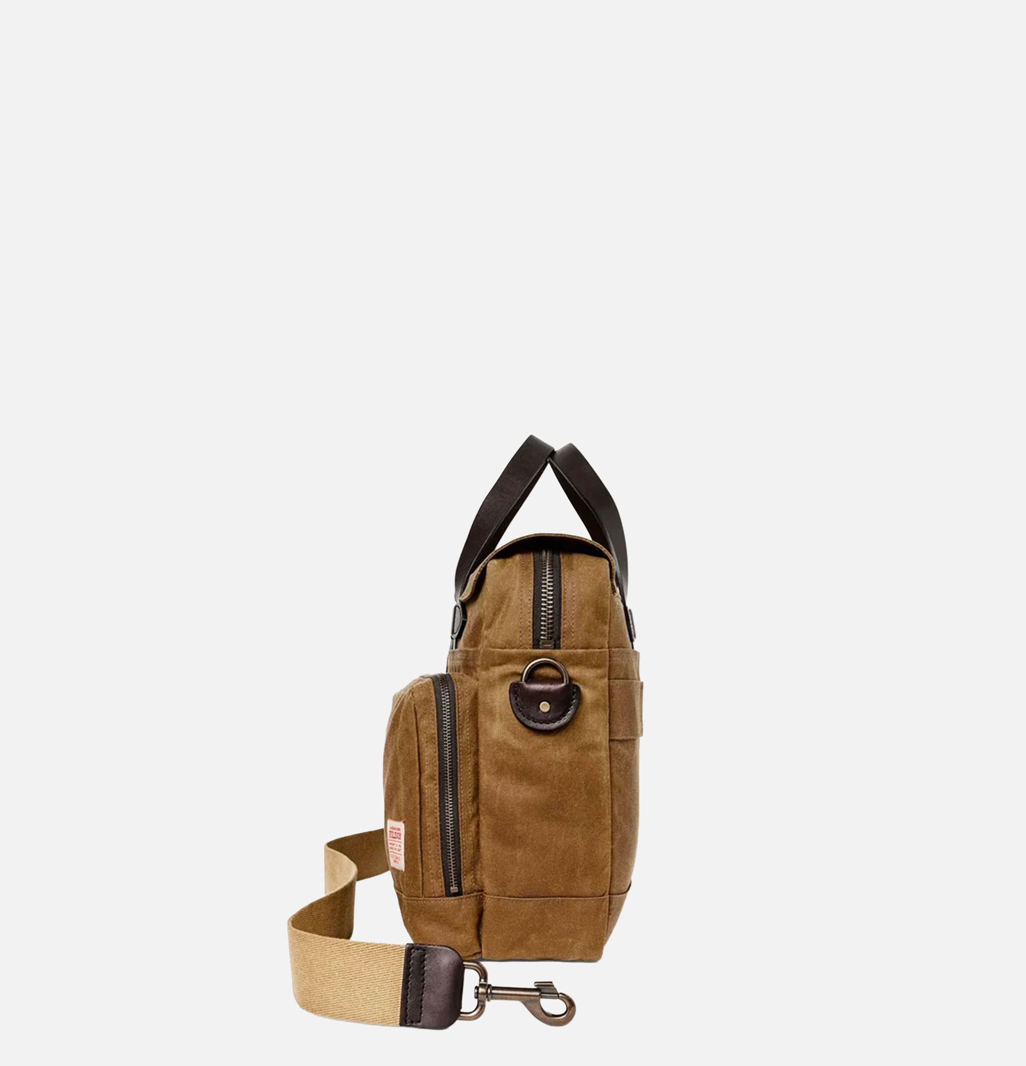 Filson 24 Hour Tin Briefcase Dark Tan