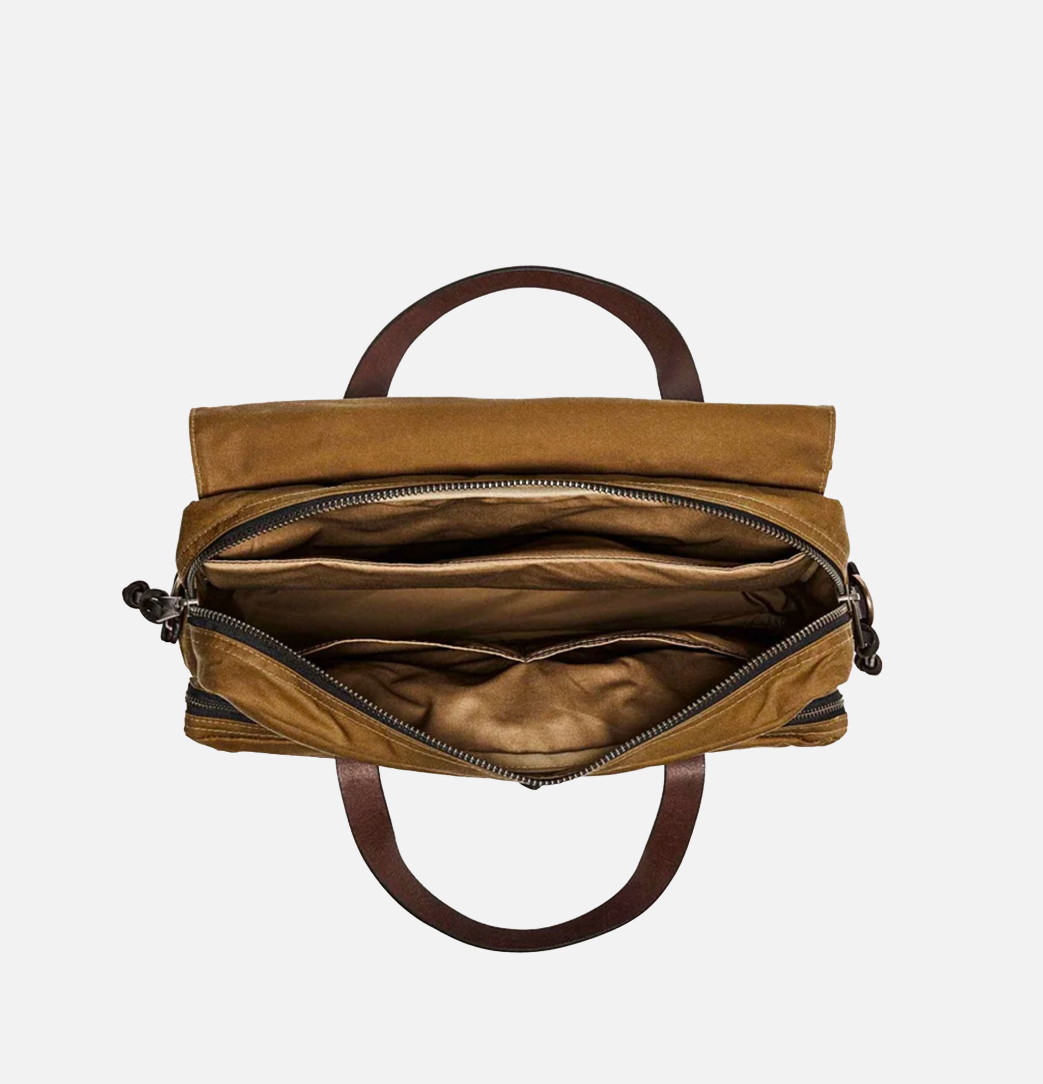 Filson 24 Hour Tin Briefcase Dark Tan
