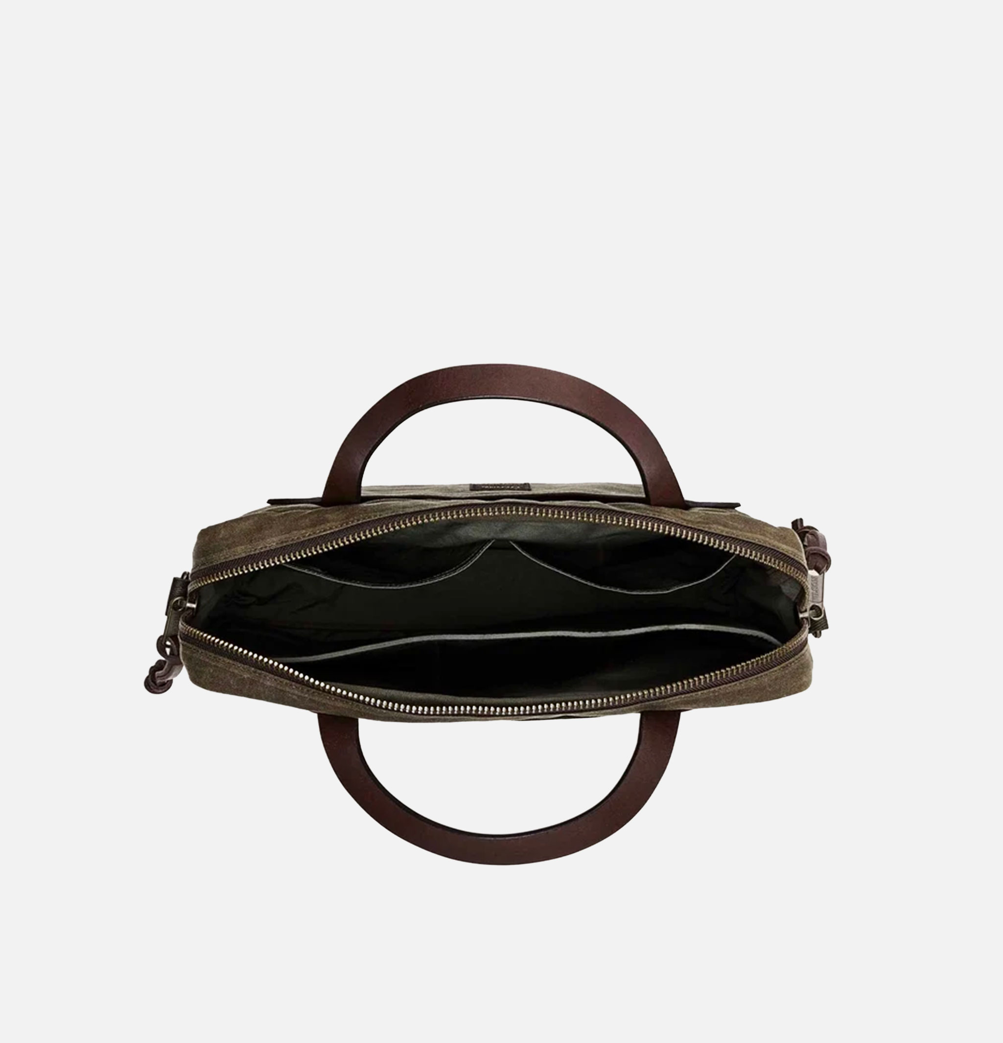 Filson Tin Cloth Compact Briefcase Otter Green